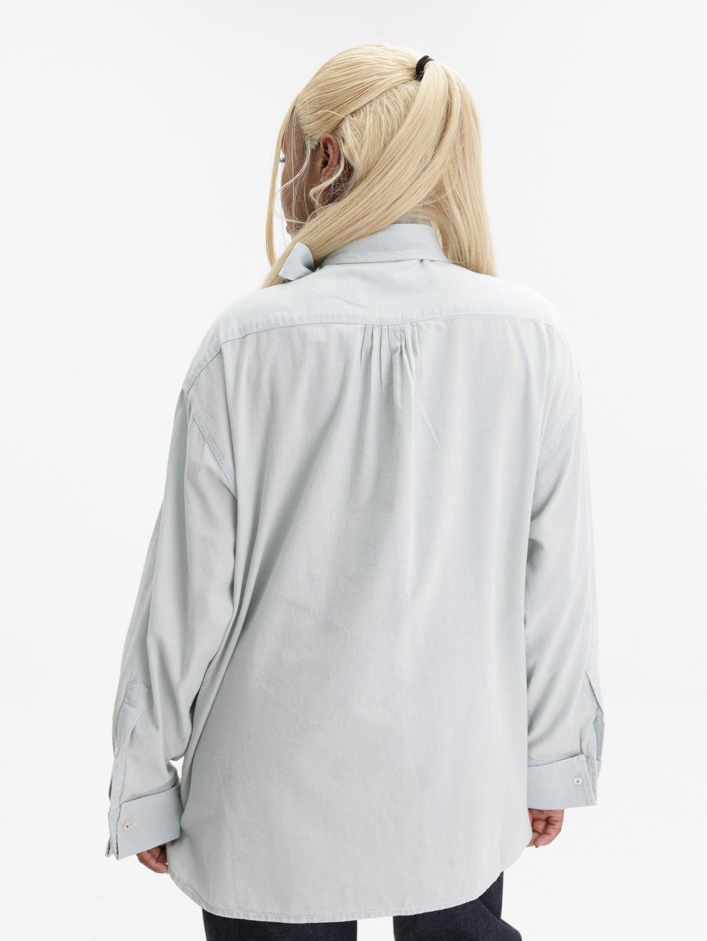 Kenzo Shirt LS Stone Bl Dirty