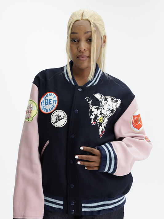 Kenzo Jacket Bomber Navy Blue
