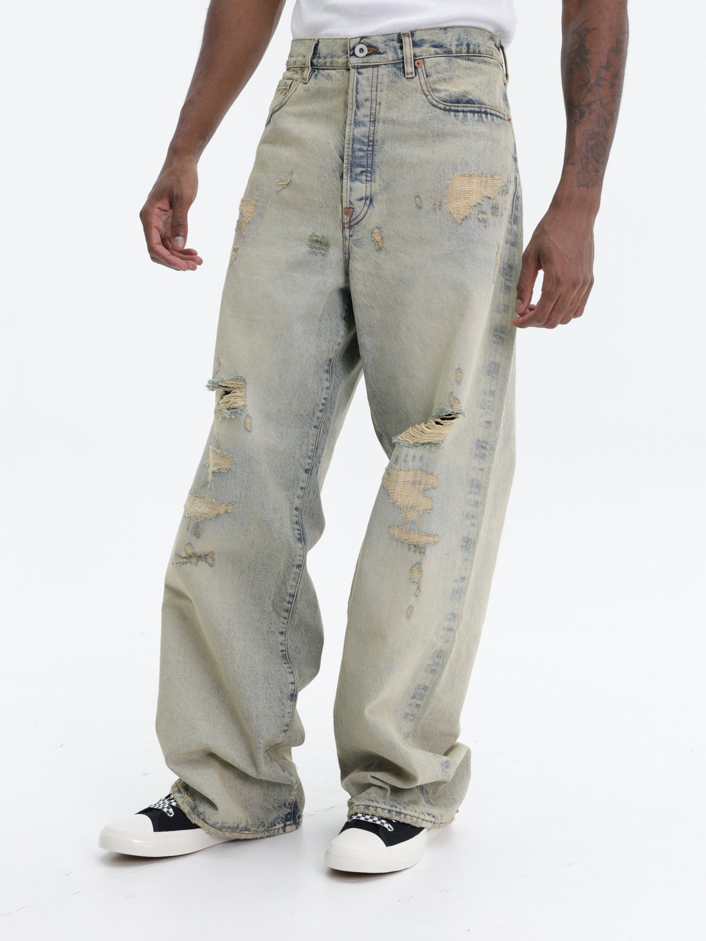 Kenzo Jeans Denim Bleached Blue