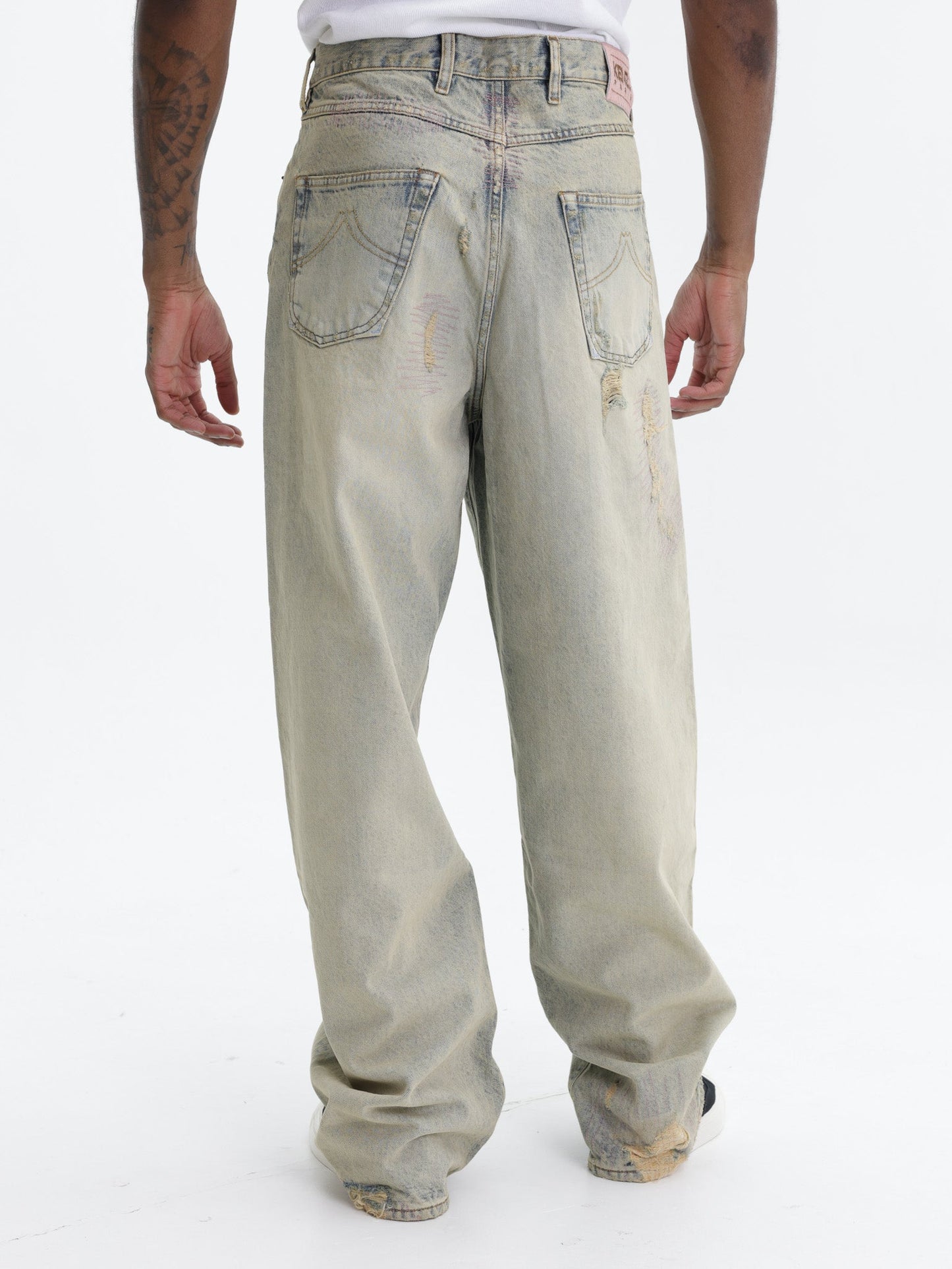 Kenzo Jeans Bleached Blue