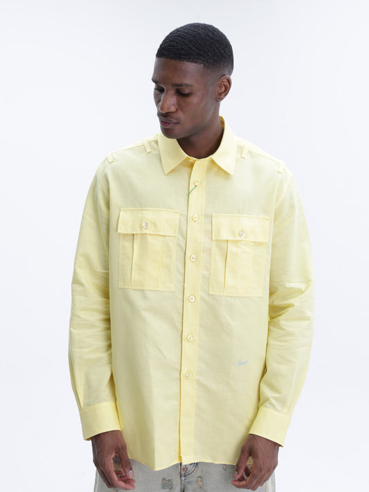 Kenzo Shirt Overshirt Vanilla