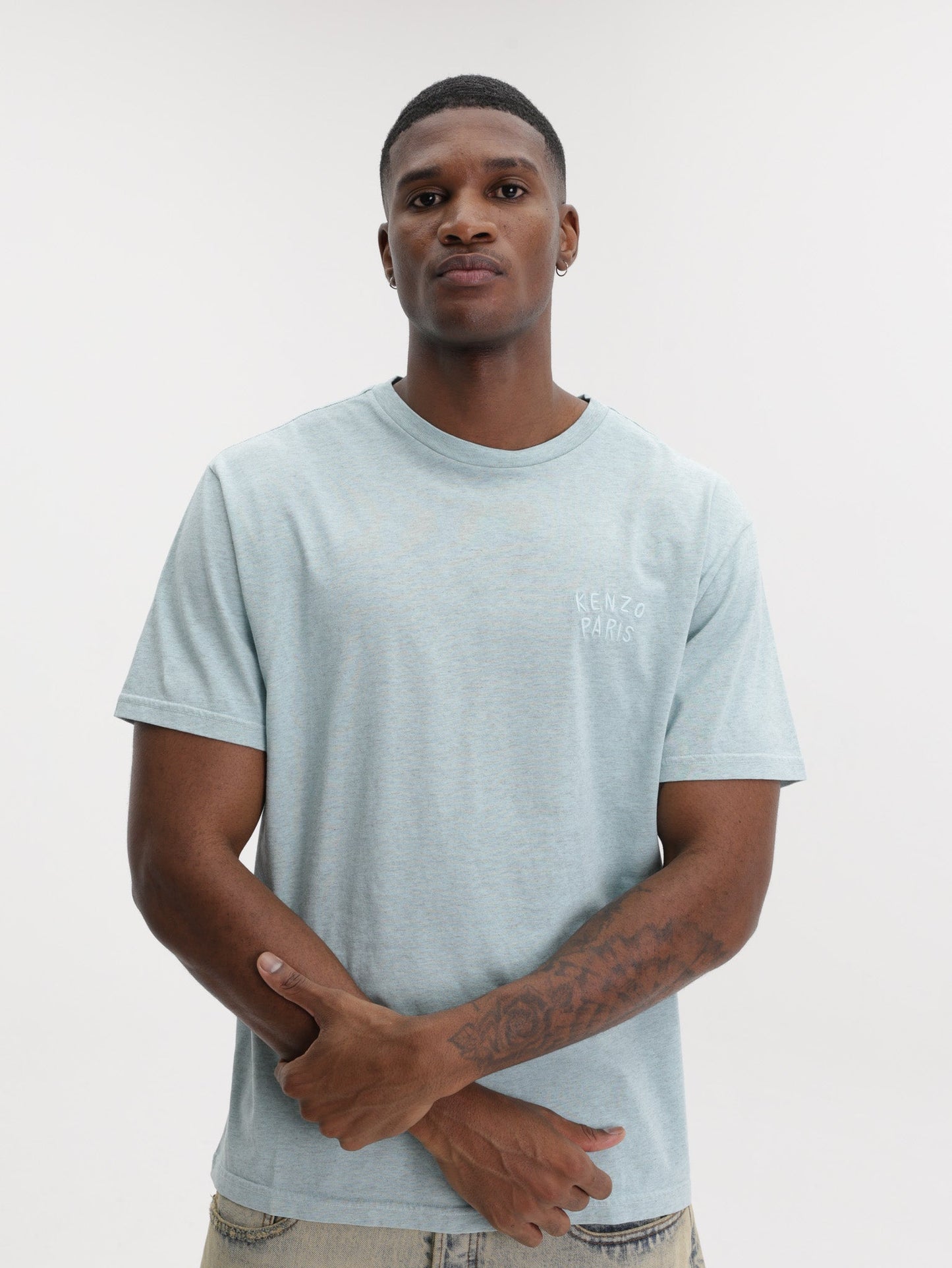 Kenzo T-Shirt Boke Heart Glacier