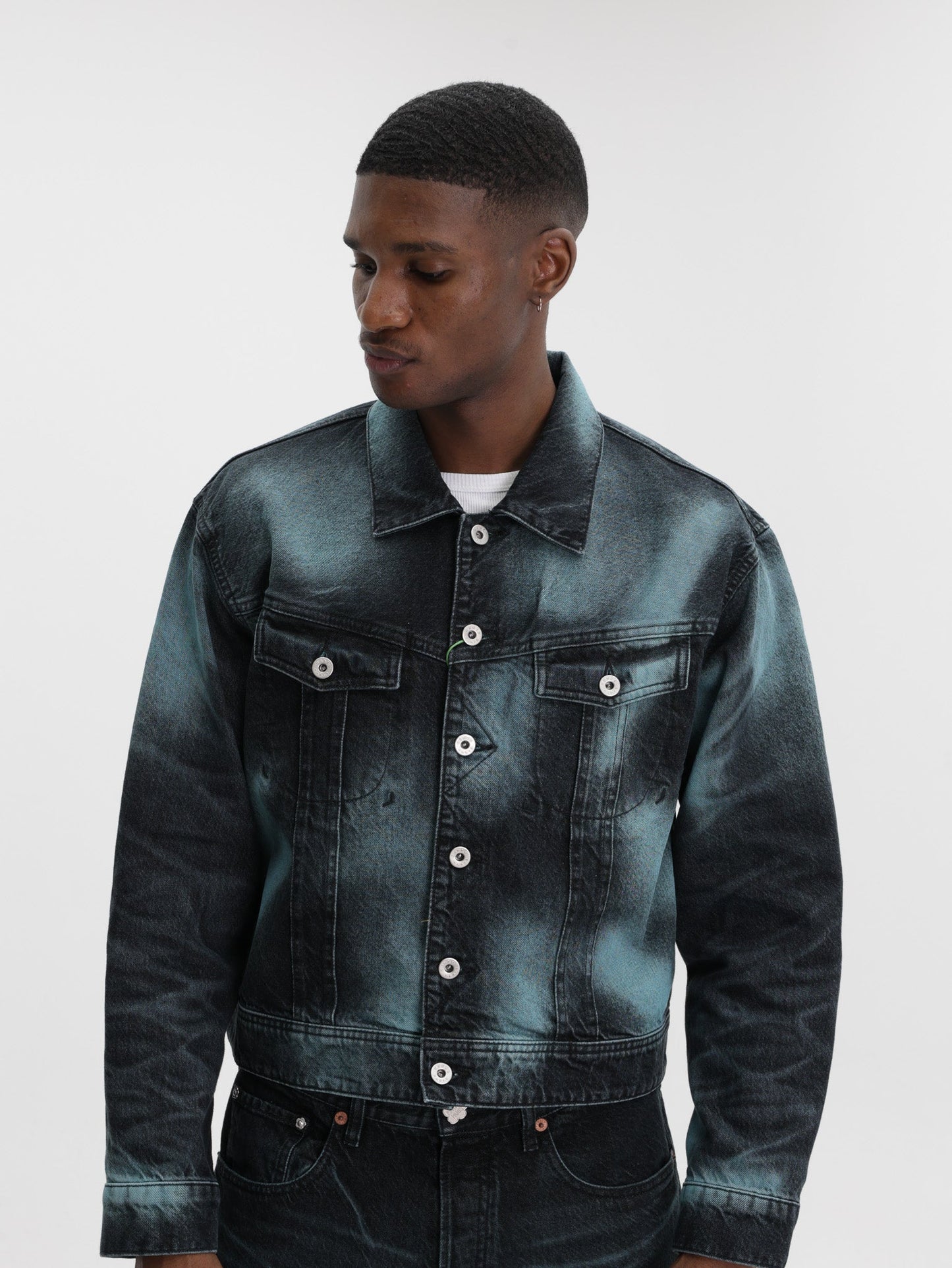 Kenzo Jacket Trucker Glacier