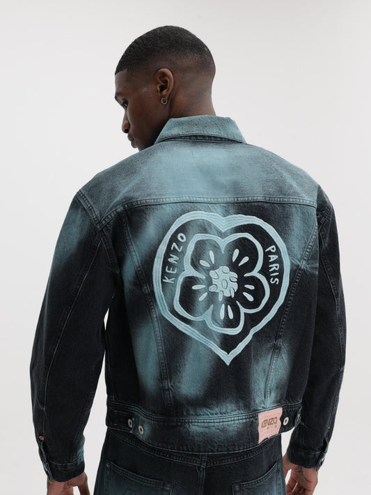 Kenzo Jacket Trucker Glacier
