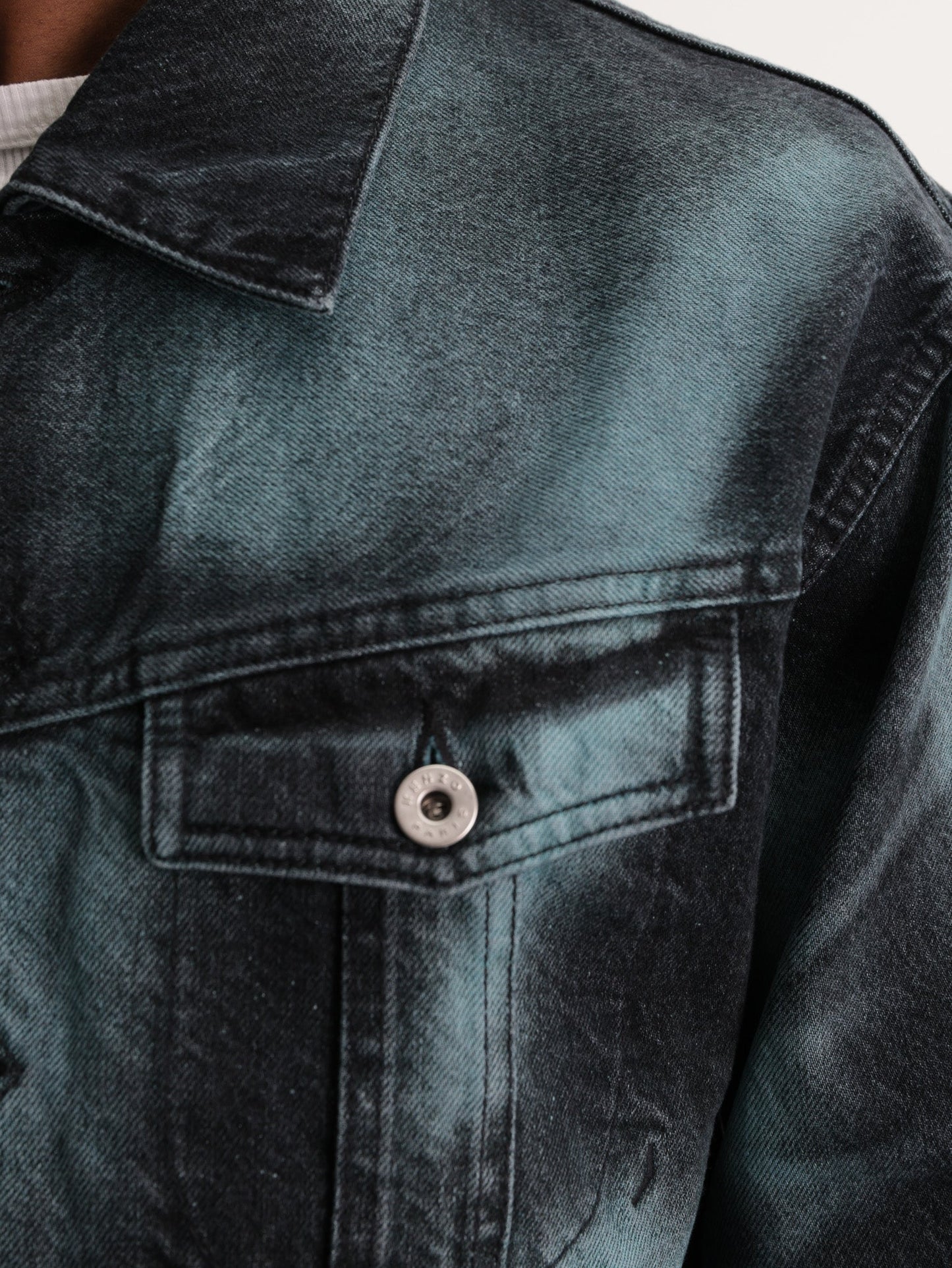 Kenzo Jacket Trucker Glacier