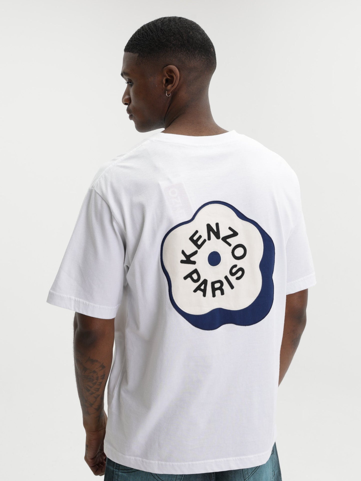 Kenzo T-Shirt Boke Flower White