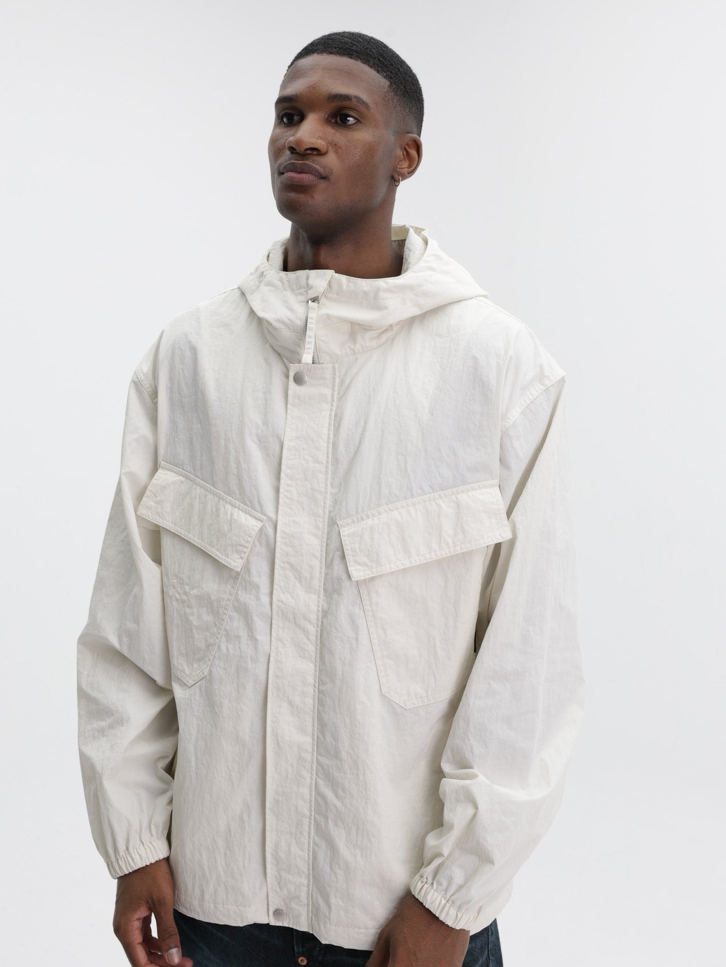 Kenzo Jacket Windbreaker Ecru