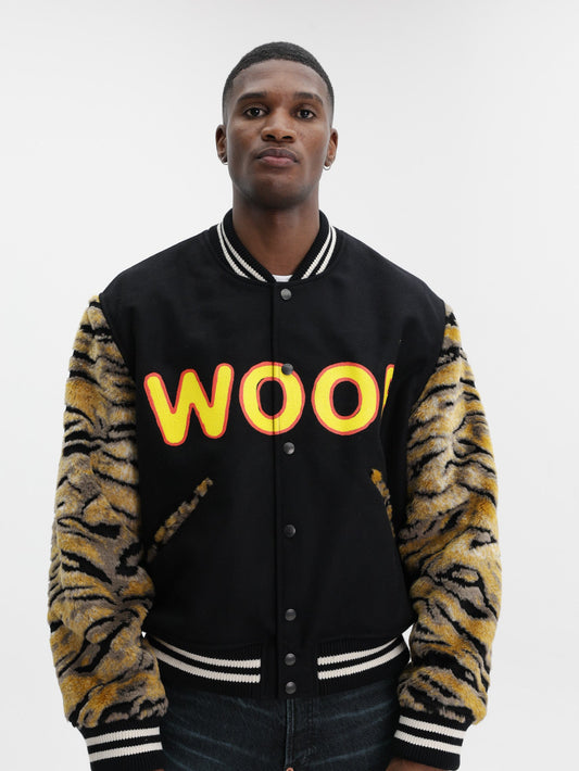 Kenzo Jacket Bomber Woof Black