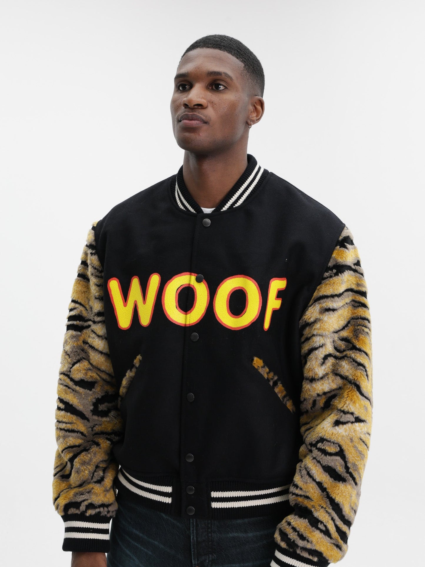 Kenzo Jacket Bomber Woof Black