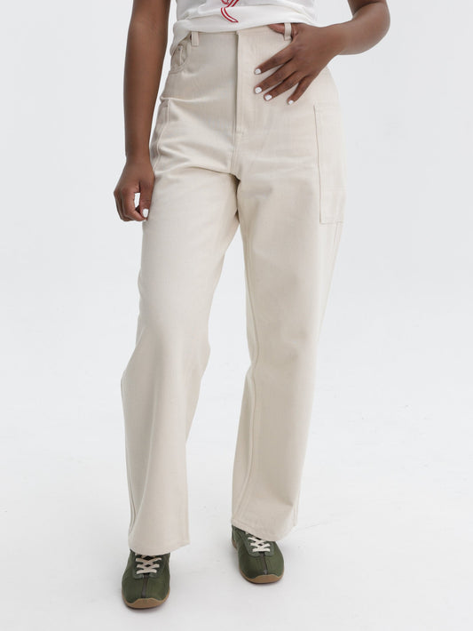 Kenzo Jeans White Denim