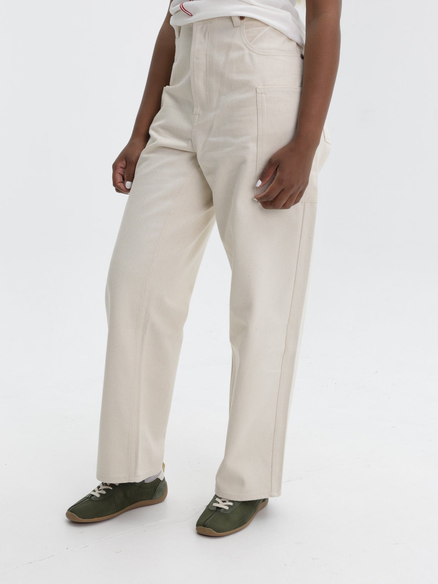 Kenzo Jeans White Denim