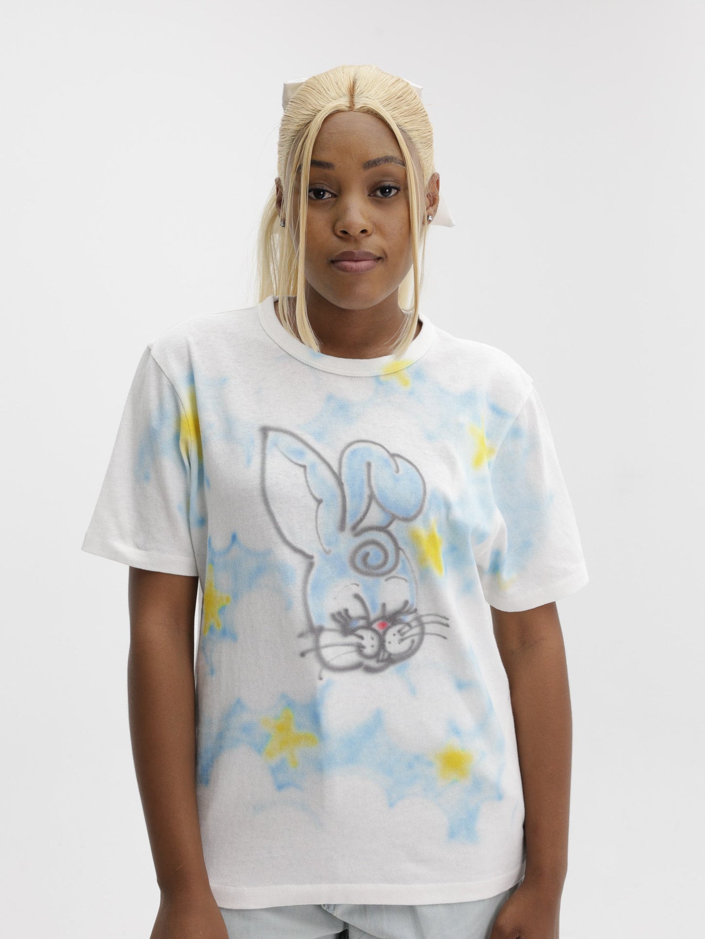 Kenzo T-Shirt Gots Kenzo Cartoon T-shirt Knitted Cotton T-shirt 02 Off White