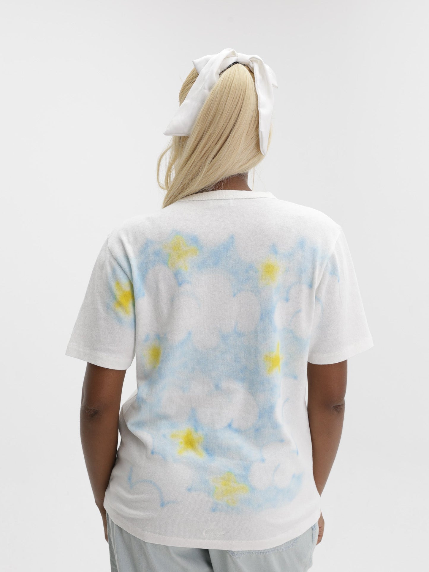 Kenzo T-Shirt Gots Kenzo Cartoon T-shirt Knitted Cotton T-shirt 02 Off White