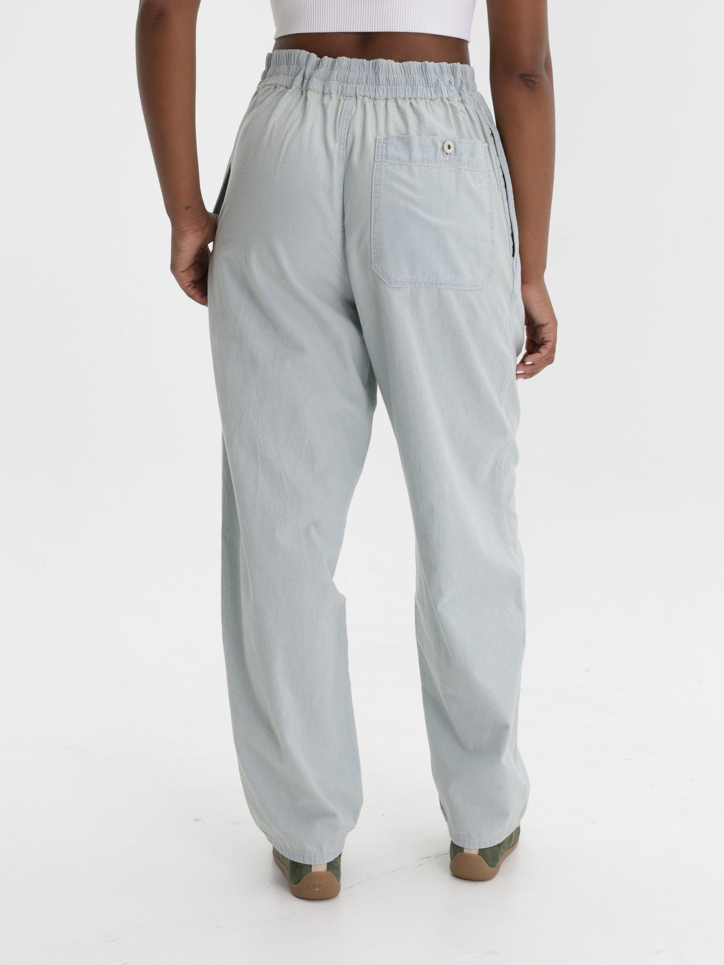 Kenzo Pants Stone Bl Dirty