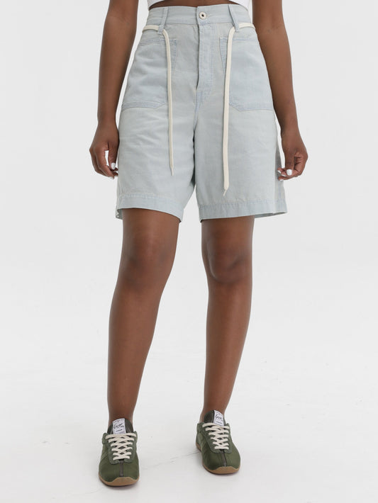 Kenzo Shorts Bermuda Stone Bl Dirty