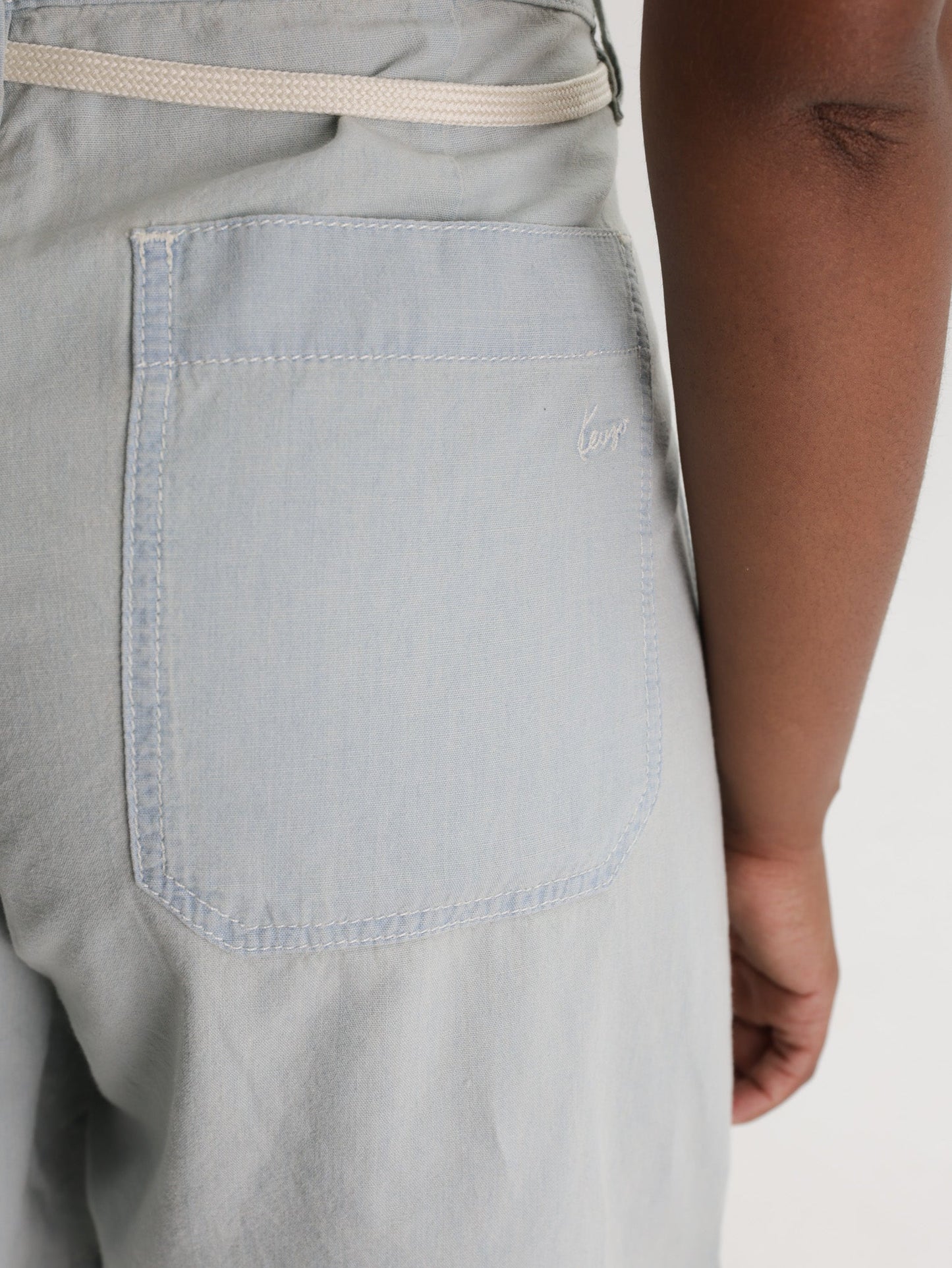 Kenzo Shorts Bermuda Stone Bl Dirty