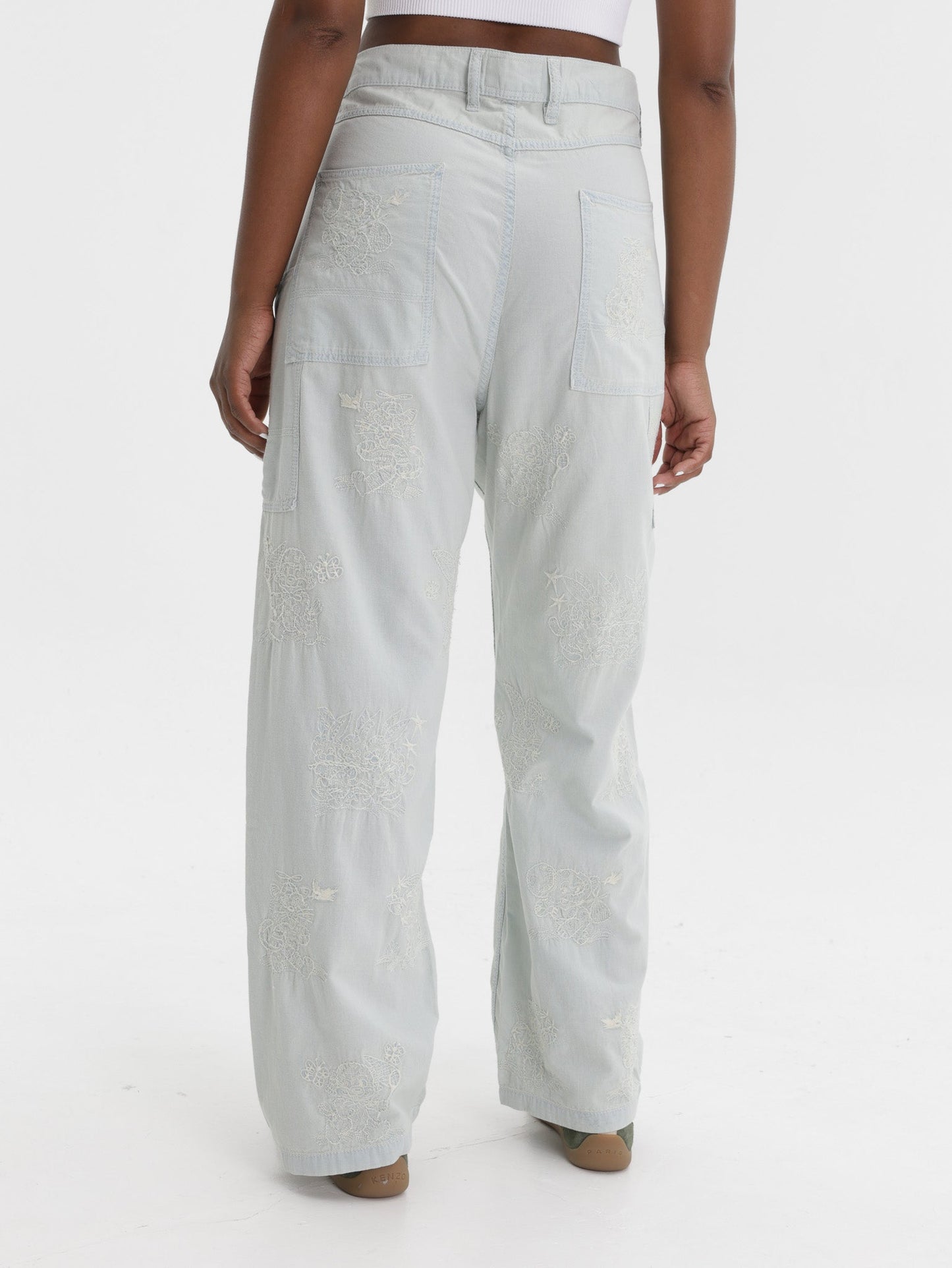 Kenzo Jeans Stone Bl Dirty