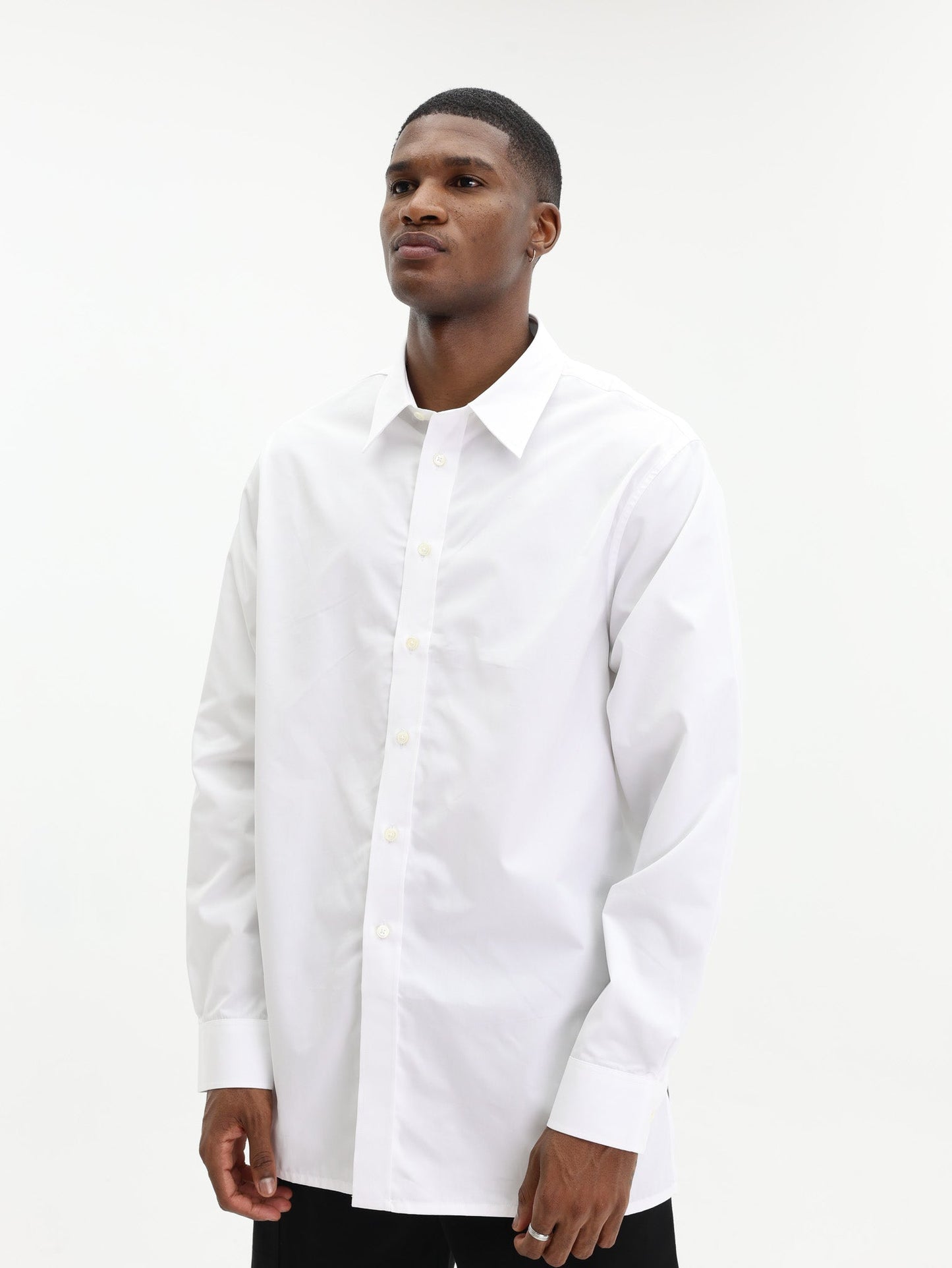 Givenchy Shirt In Poplin White