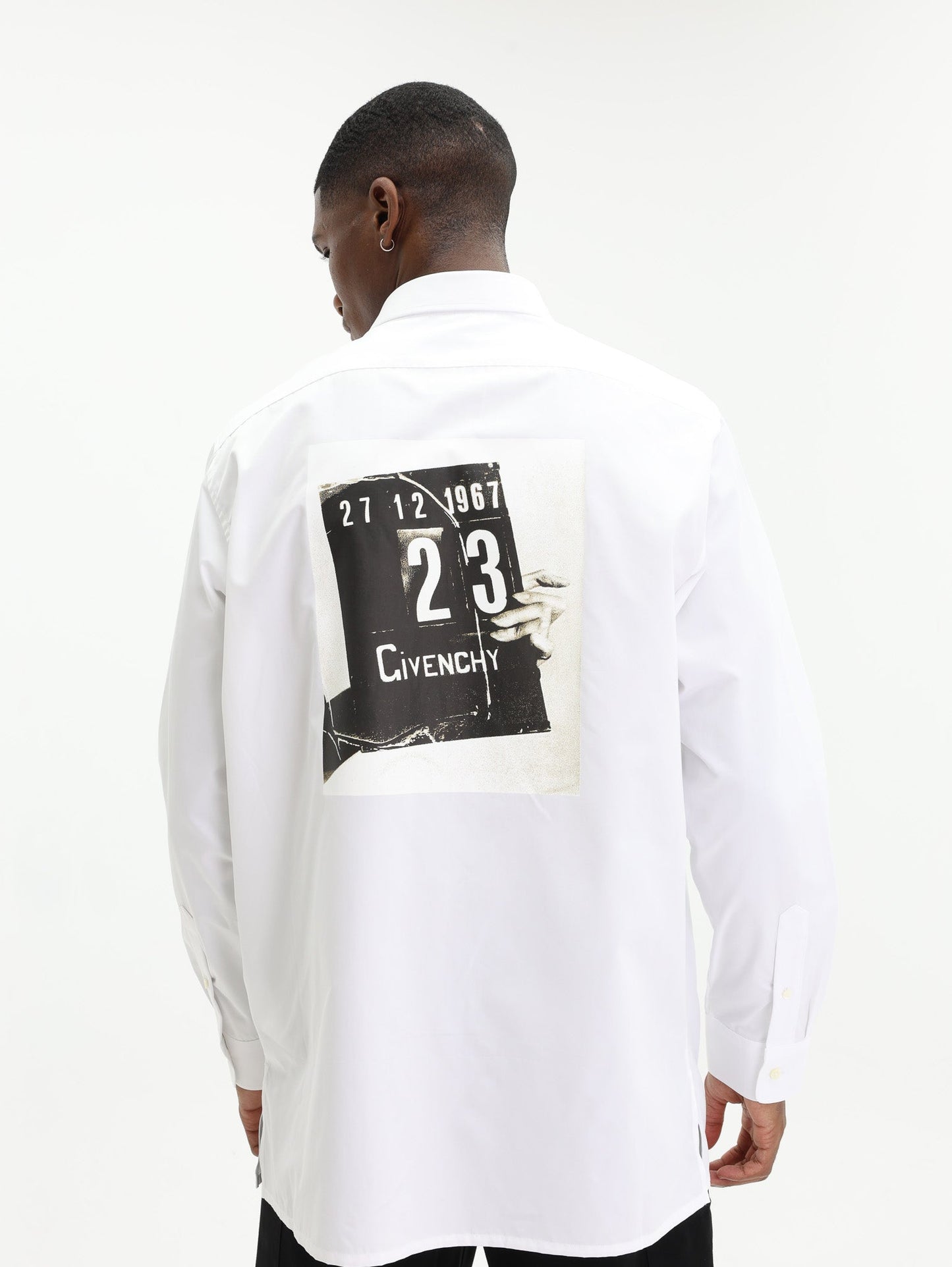 Givenchy Shirt In Poplin White