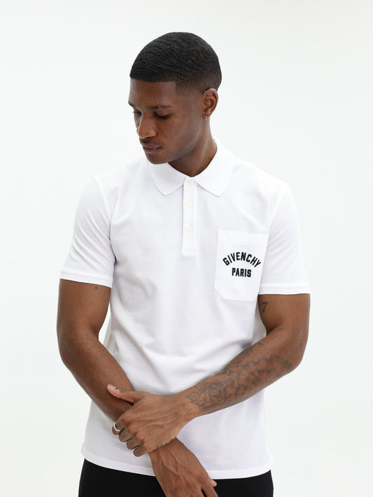 Givenchy Polo Dark White