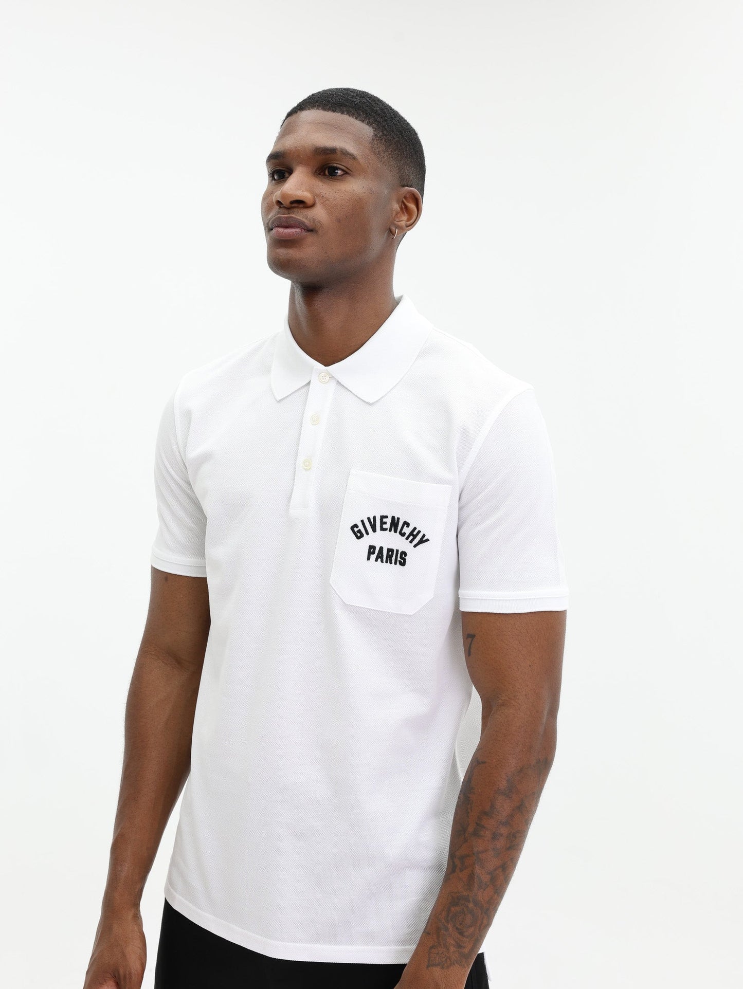 Givenchy Polo Dark White