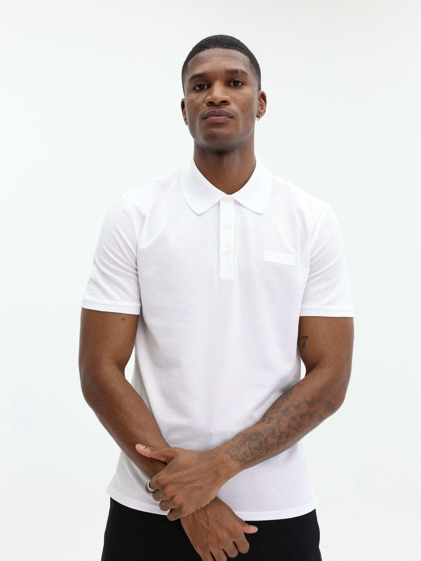 Givenchy Piquet Polo White