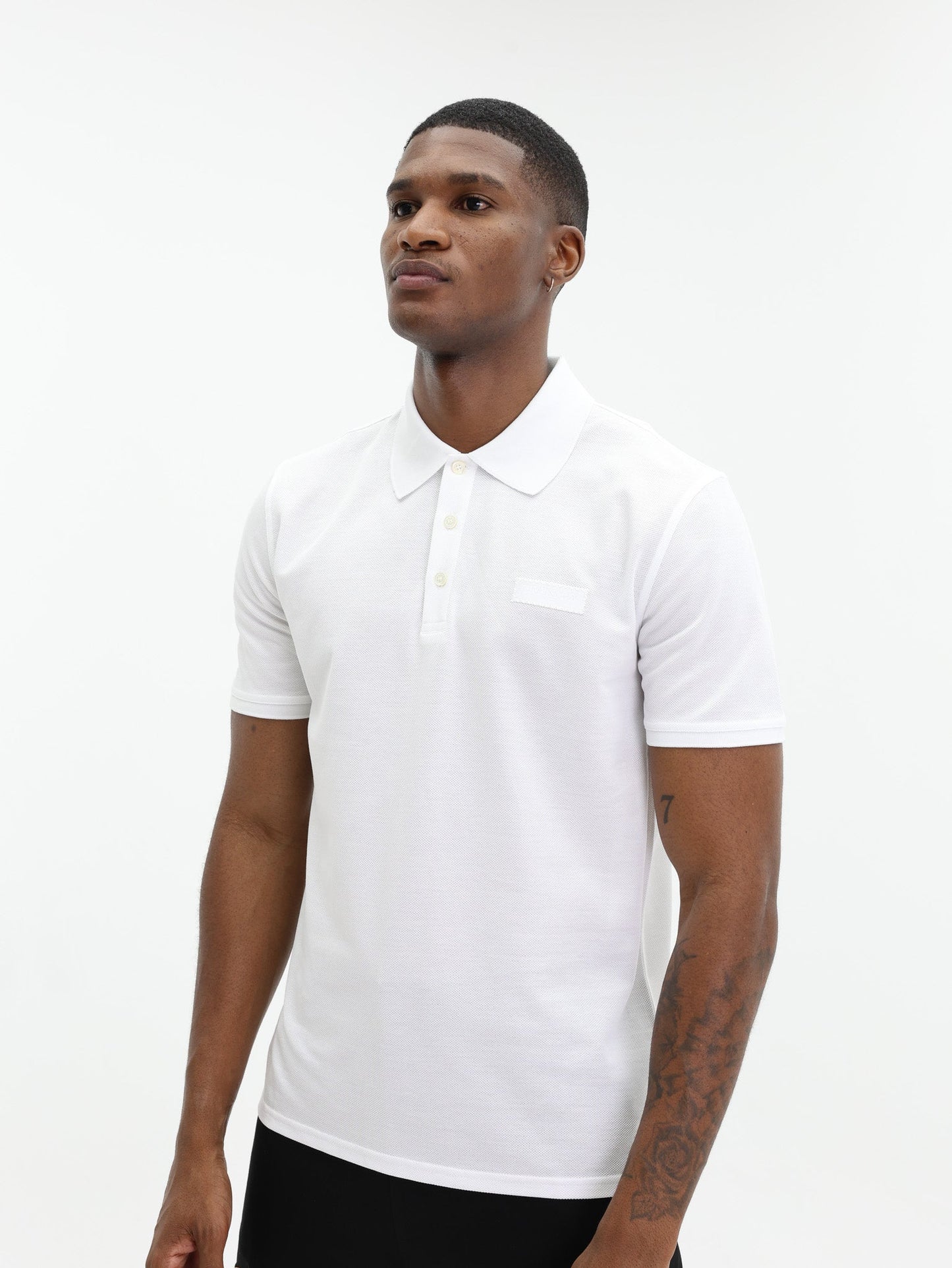 Givenchy Piquet Polo White