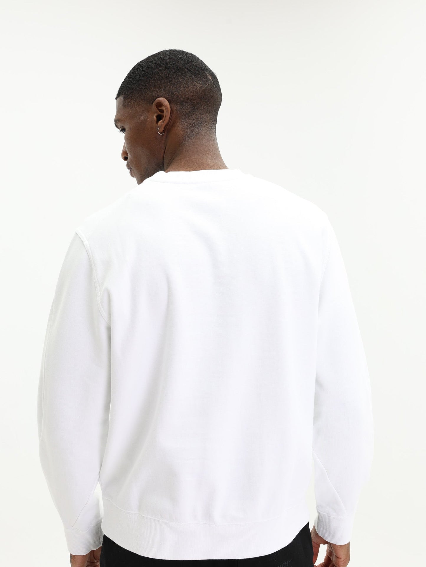 Givenchy Couture Seam Sweatshirt White