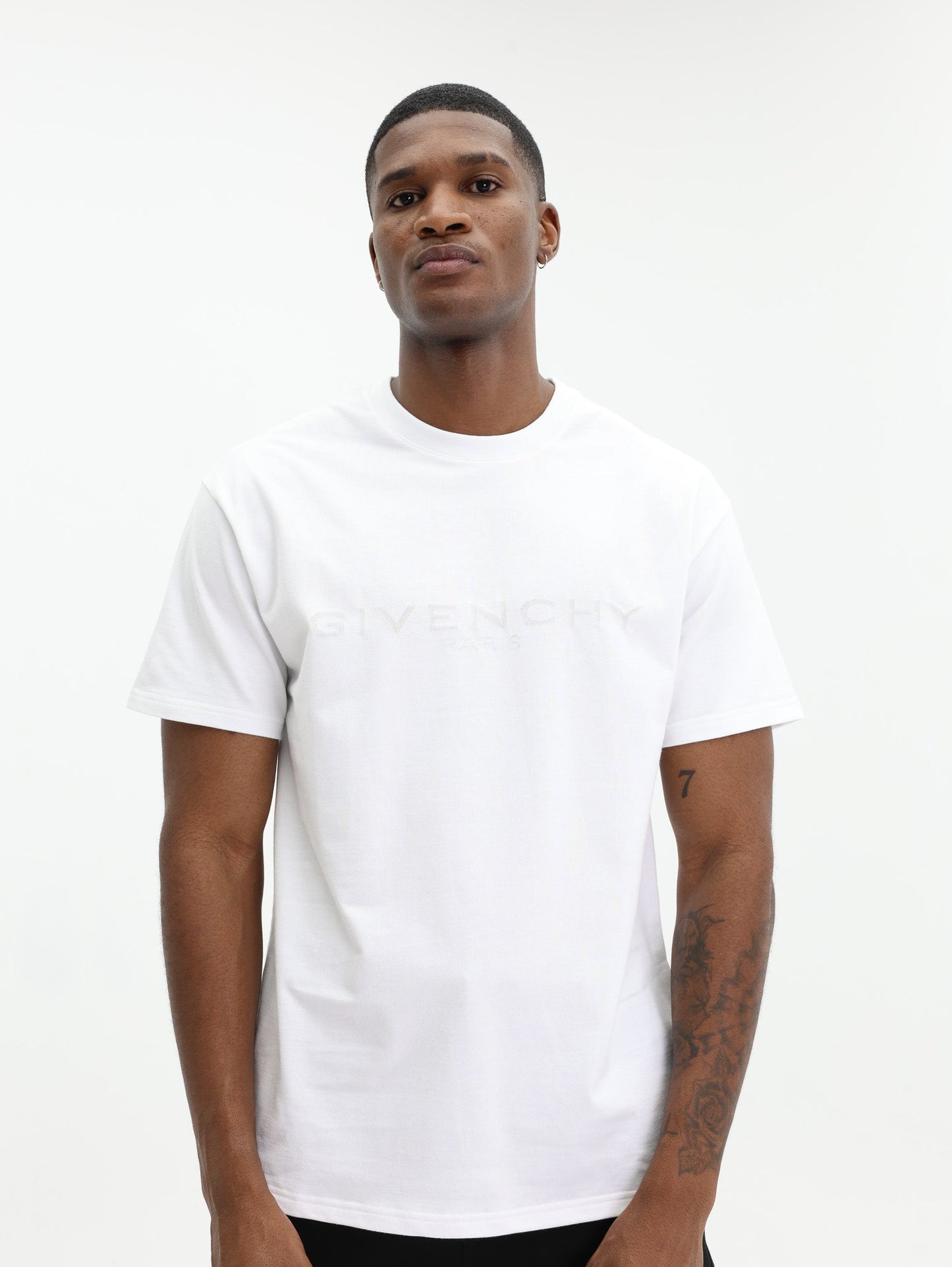 Givenchy T-Shirt Jacquard White