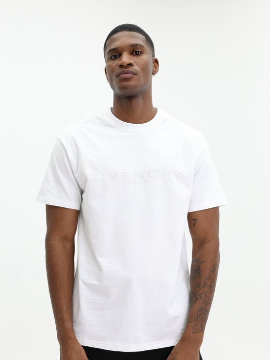 Givenchy T-Shirt Jacquard White