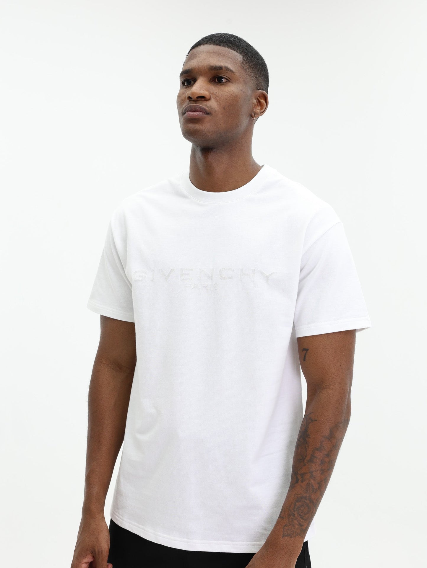 Givenchy T-Shirt Jacquard White