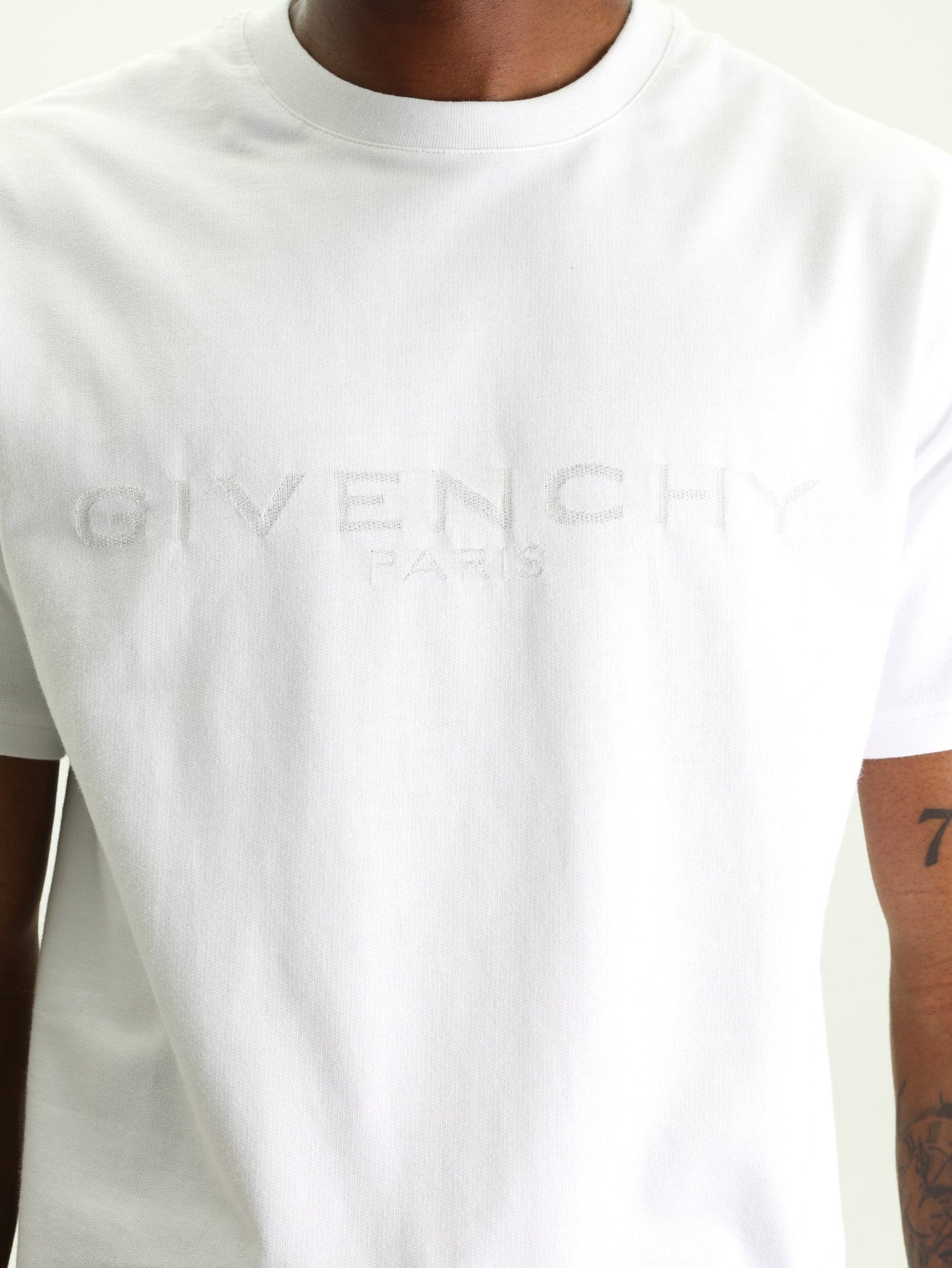 Givenchy T-Shirt Jacquard White