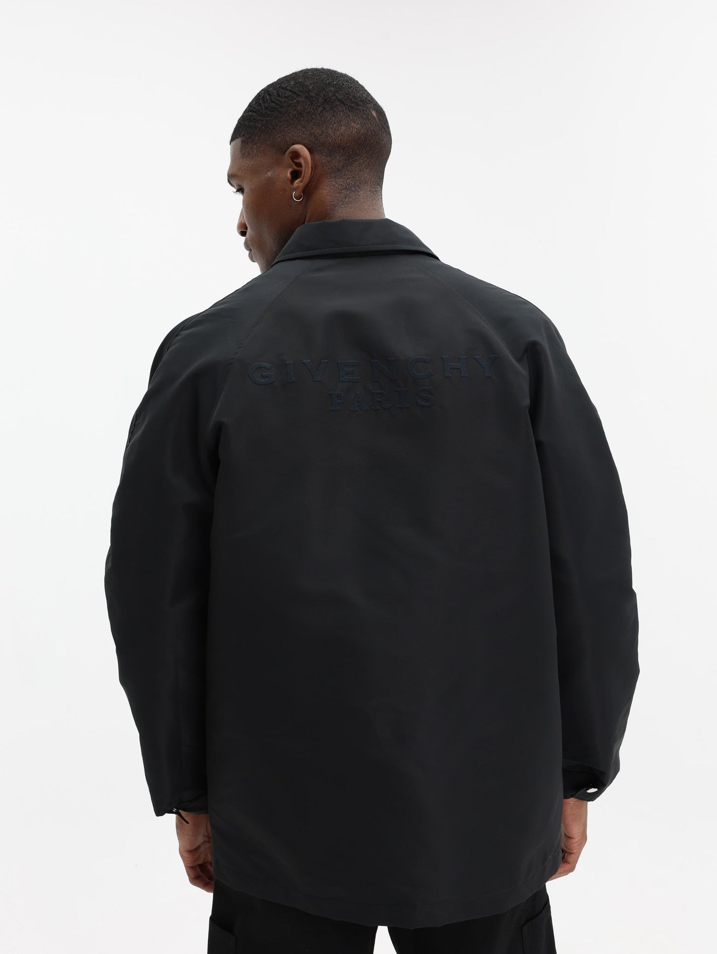 Givenchy Couture Seam Jacket With Print Black