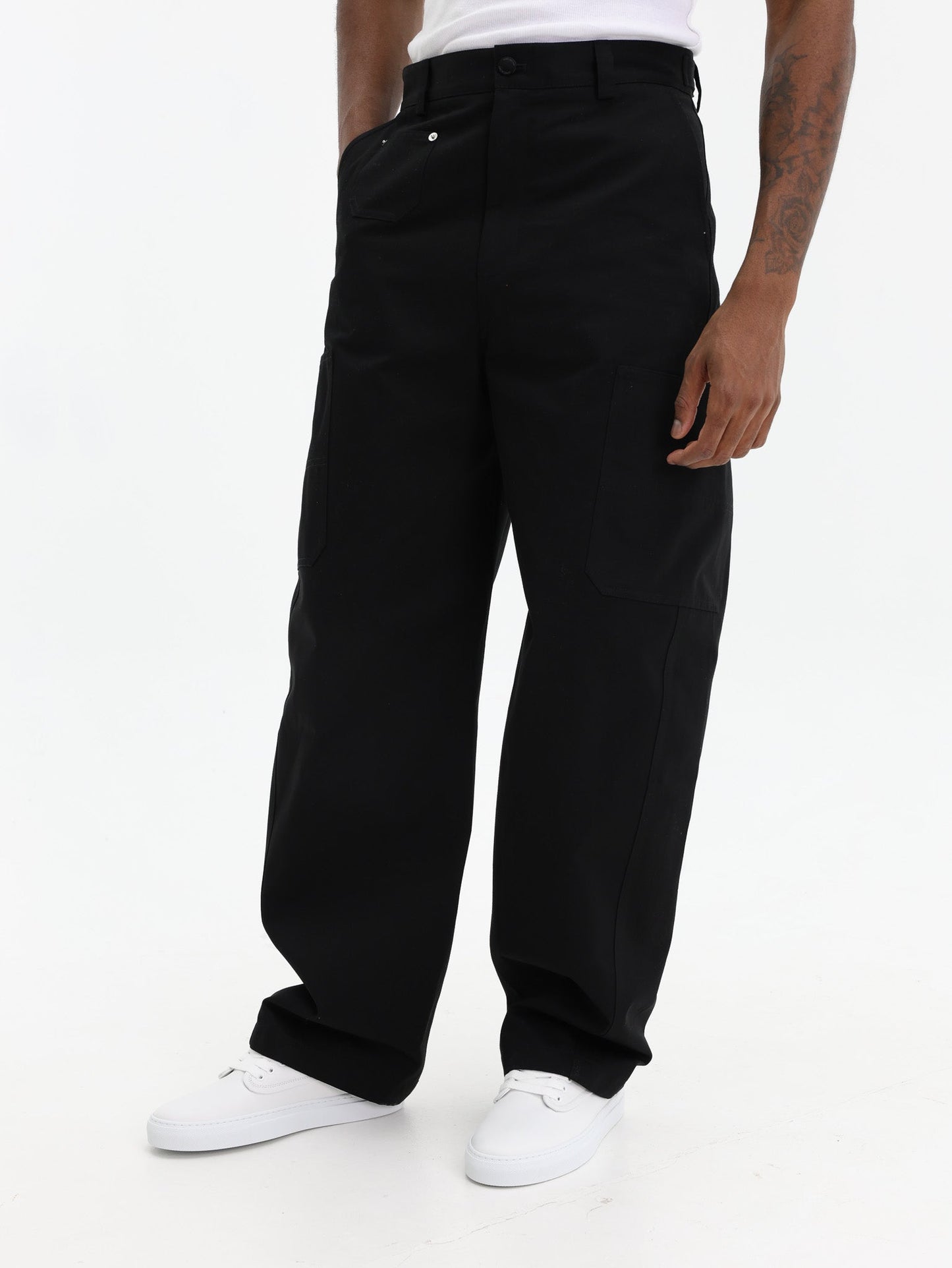 Givenchy Couture Seam Trousers Black