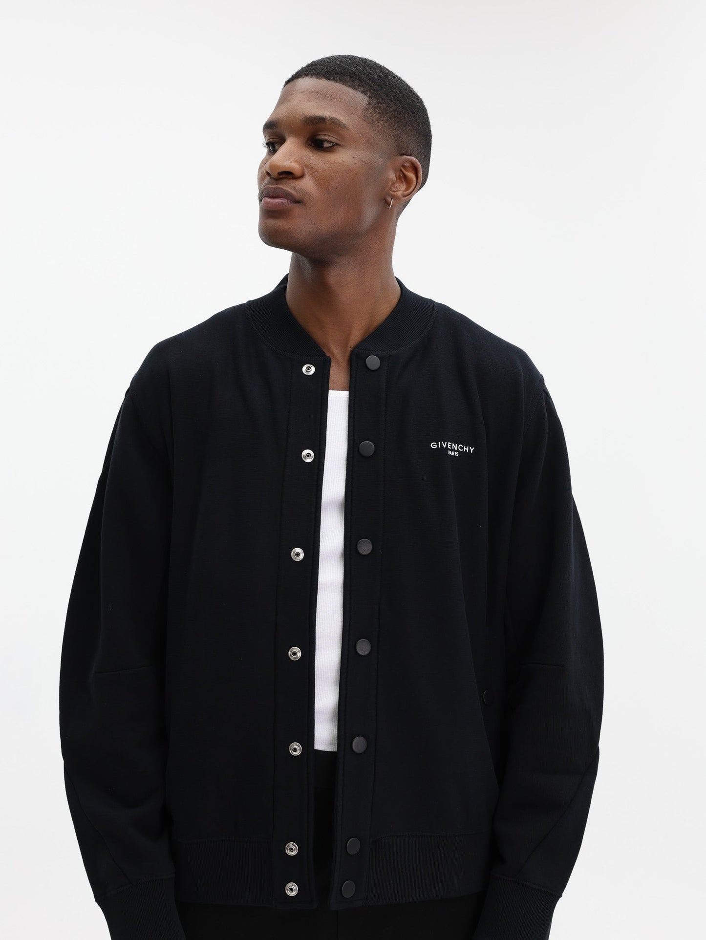 Givenchy Couture Seam Cardigan Black