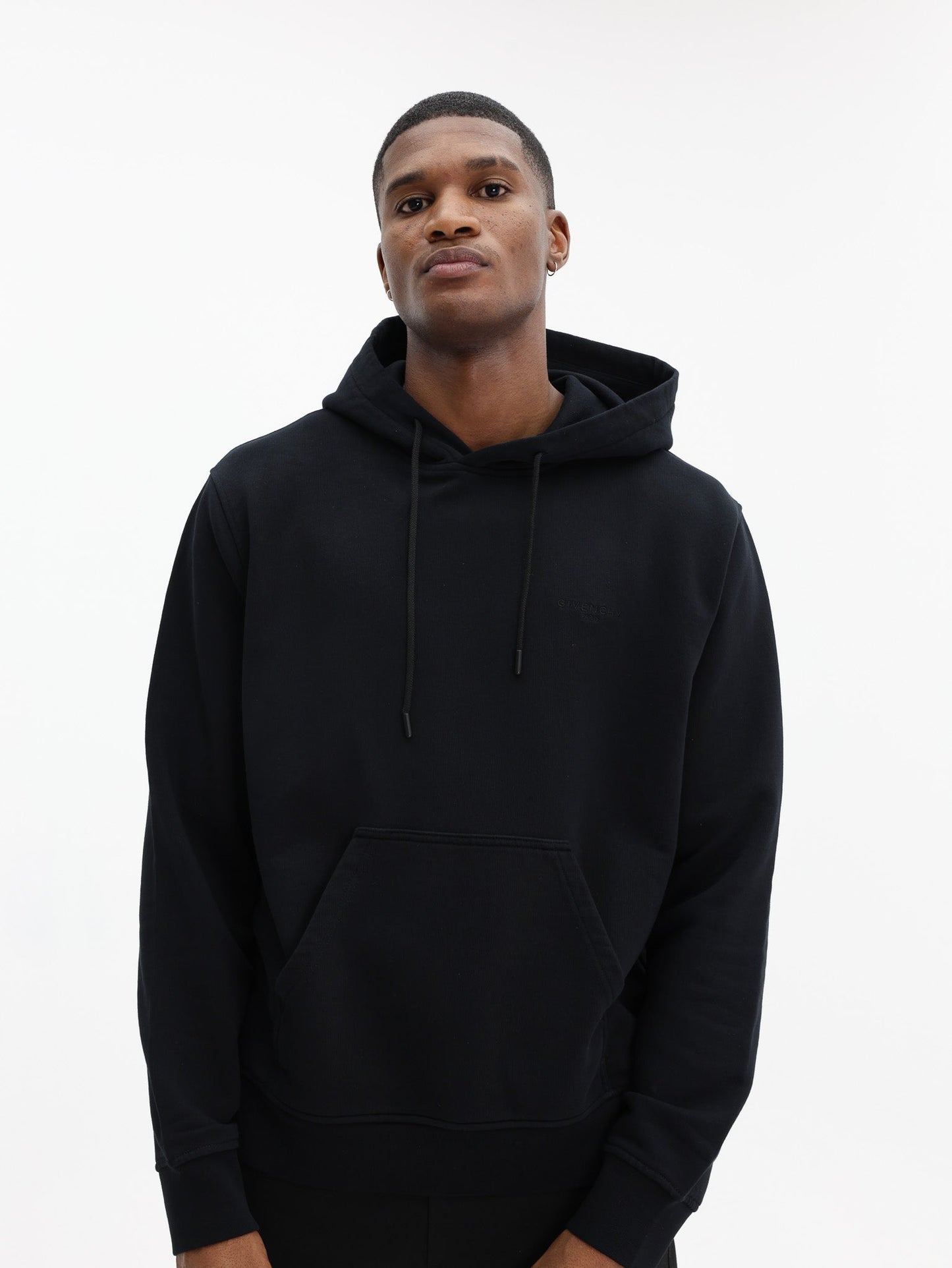 Givenchy Drawstring Hoodie Black
