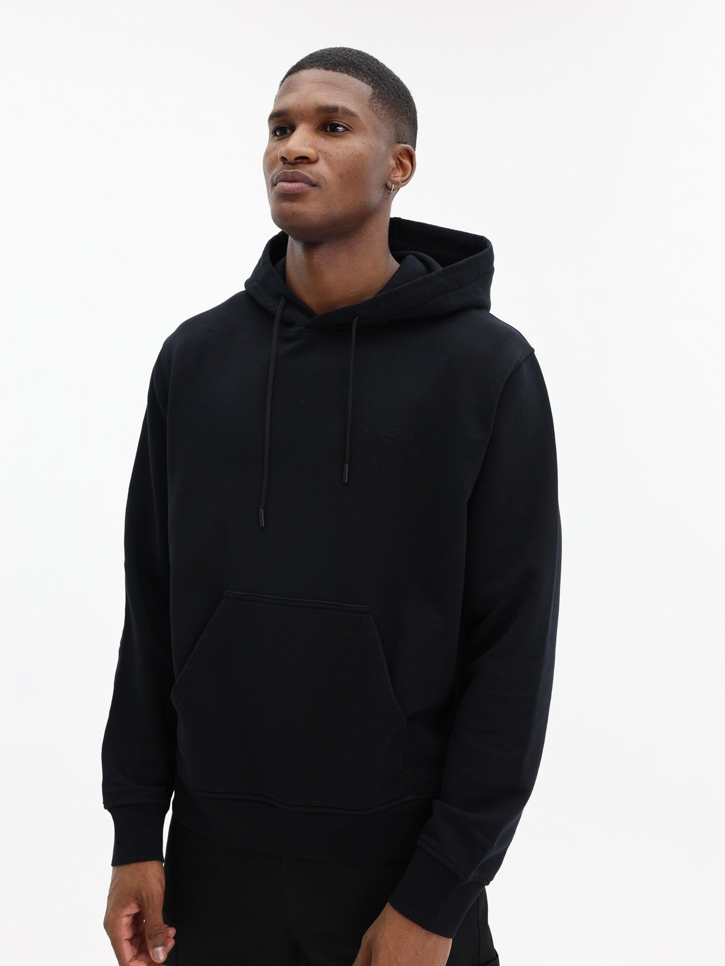 Givenchy Drawstring Hoodie Black