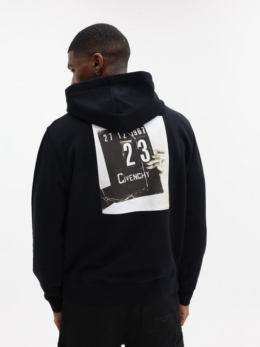 Givenchy Drawstring Hoodie Black