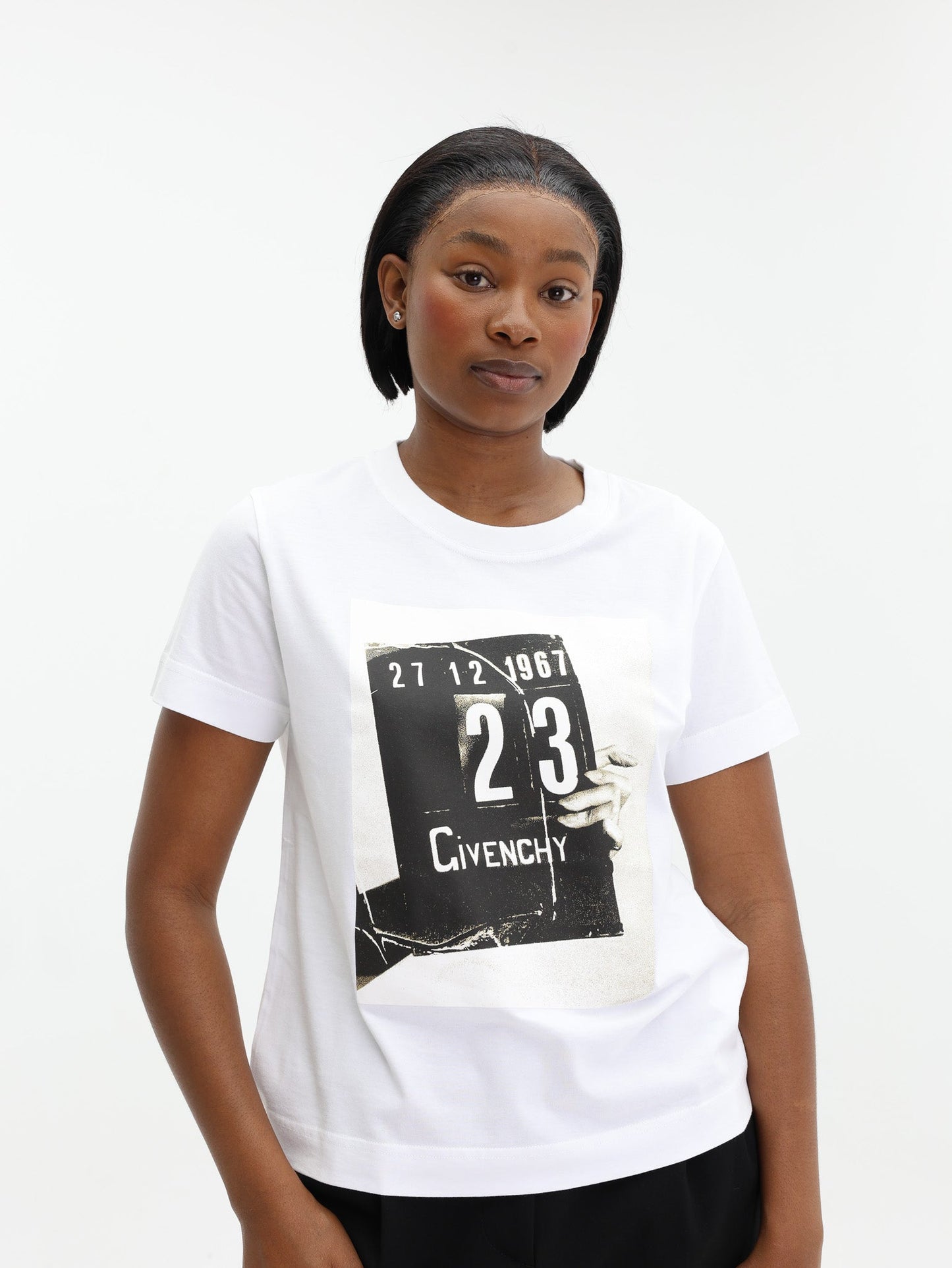 Givenchy Graphic Printed T-Shirt White