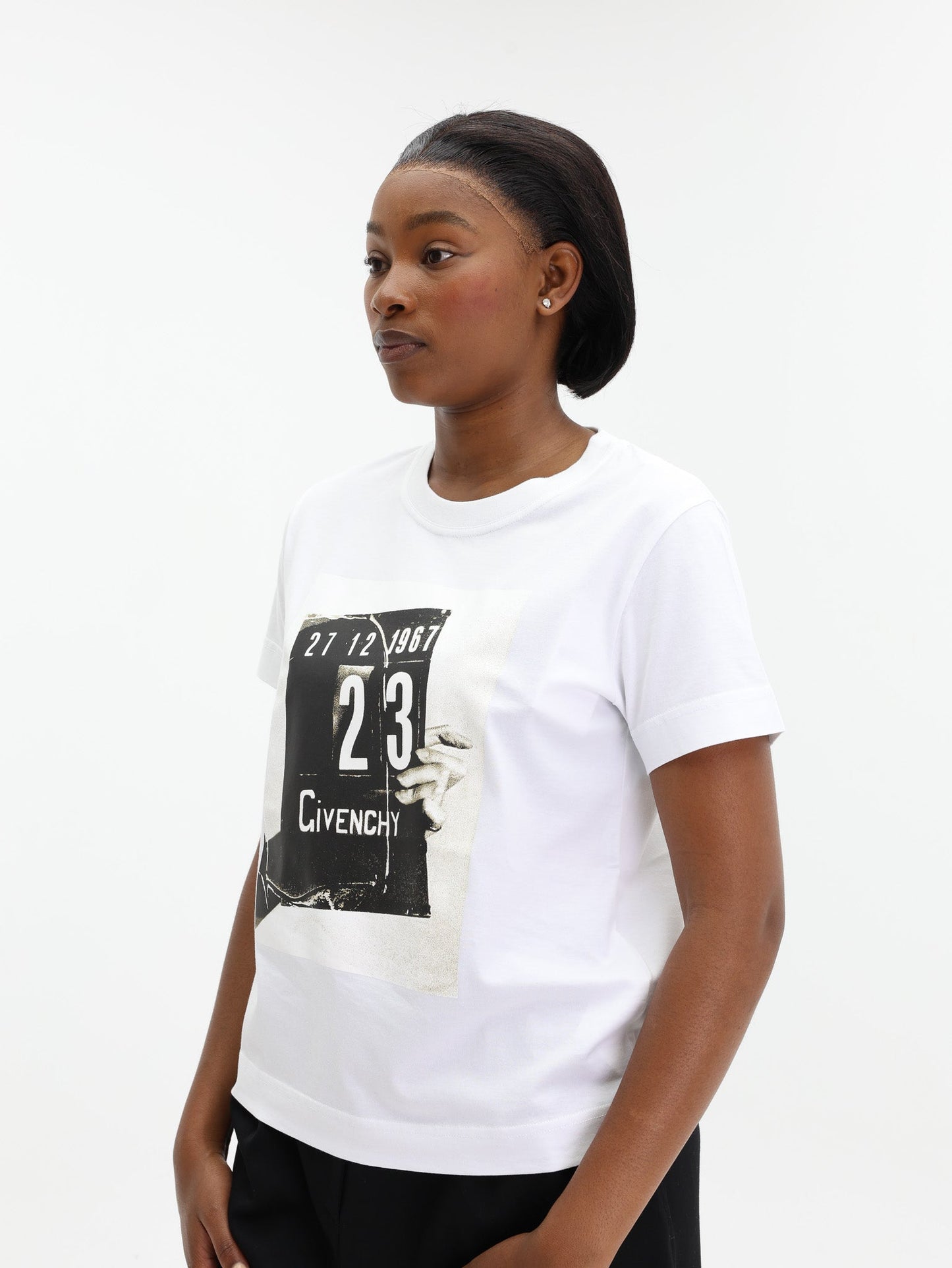 Givenchy Graphic Printed T-Shirt White