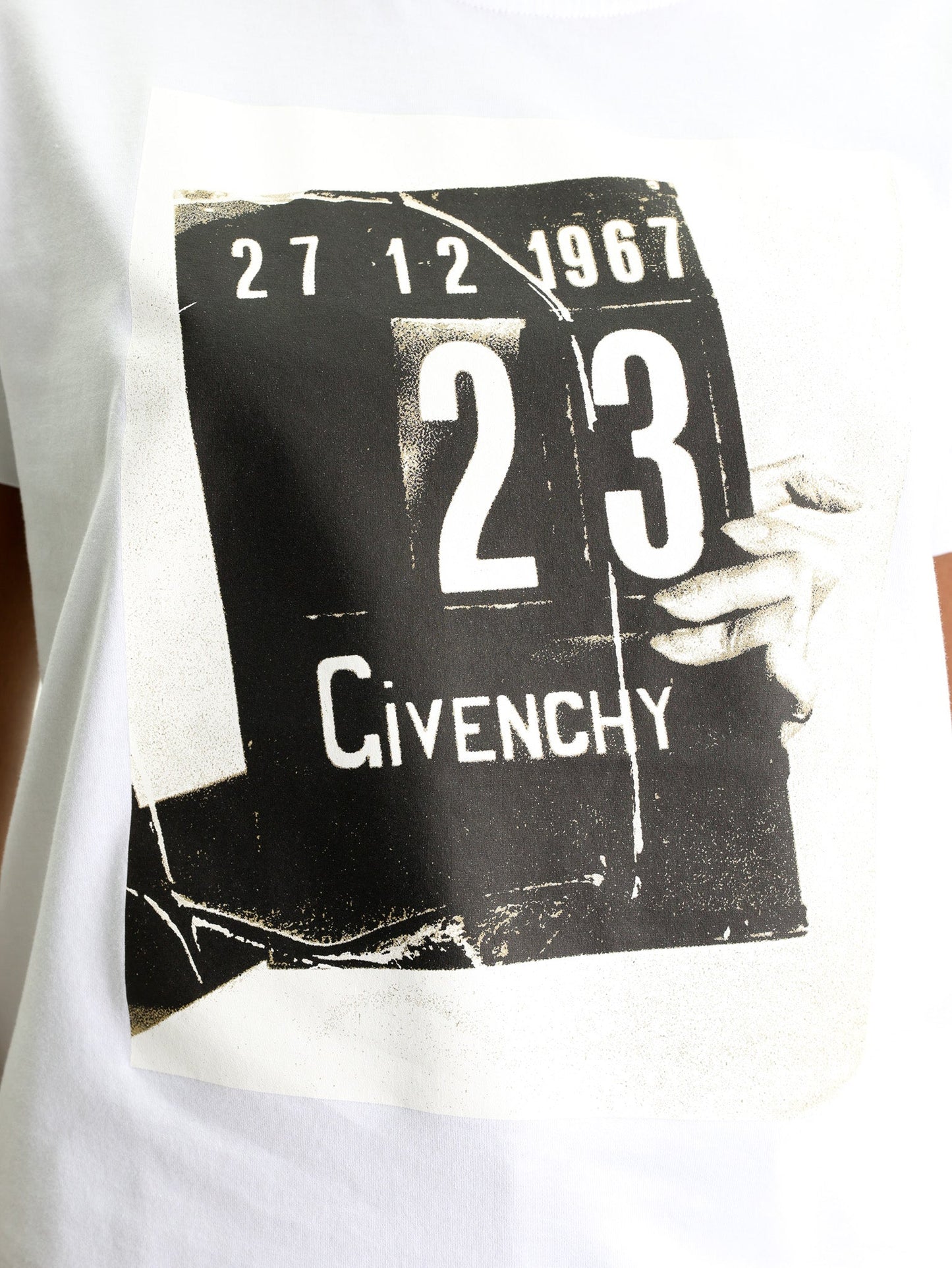 Givenchy Graphic Printed T-Shirt White