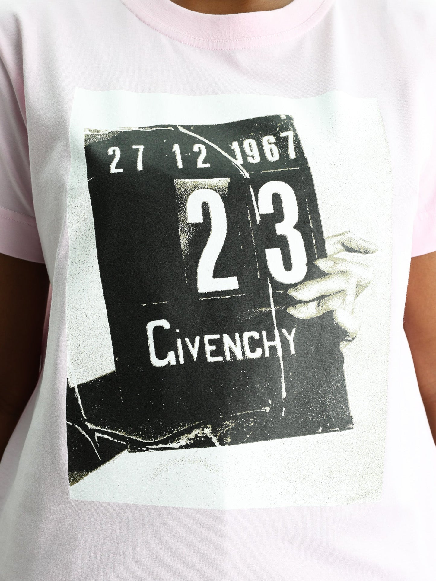 Givenchy Graphic Printed T-Shirt Light Pink