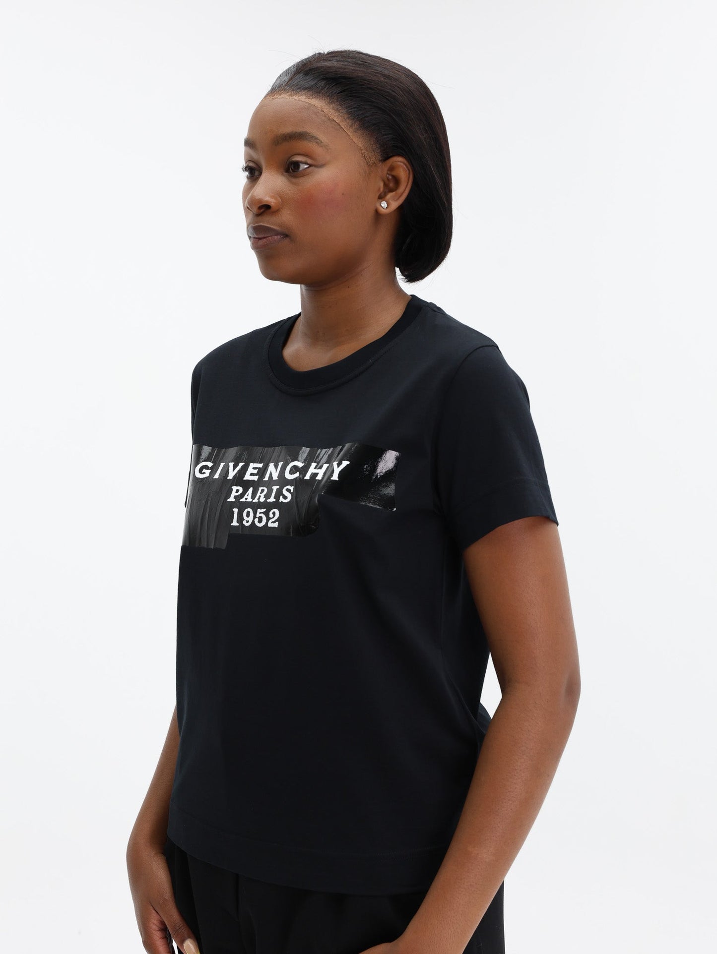 Givenchy T-Shirt Tape Print Black