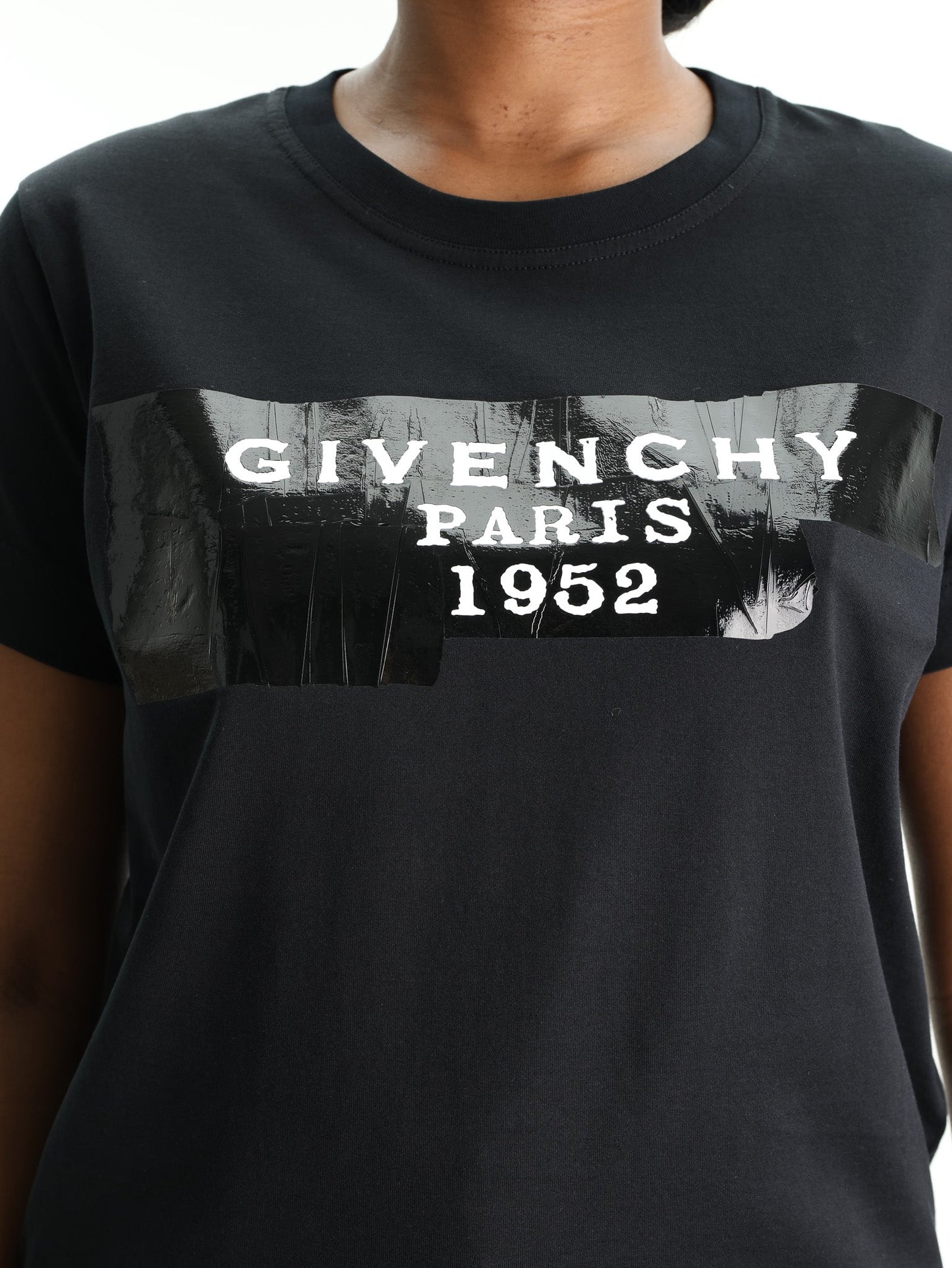 Givenchy T-Shirt Tape Print Black
