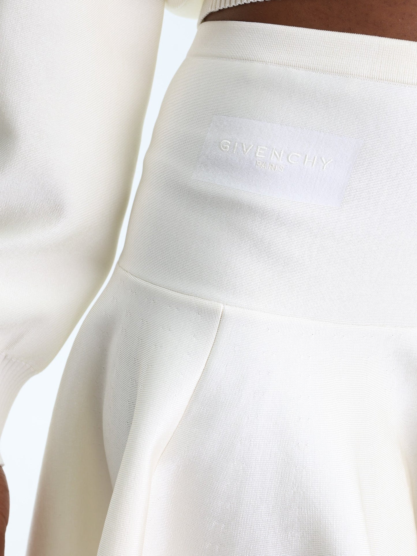 Givenchy Flared Mini Skirt Ivory
