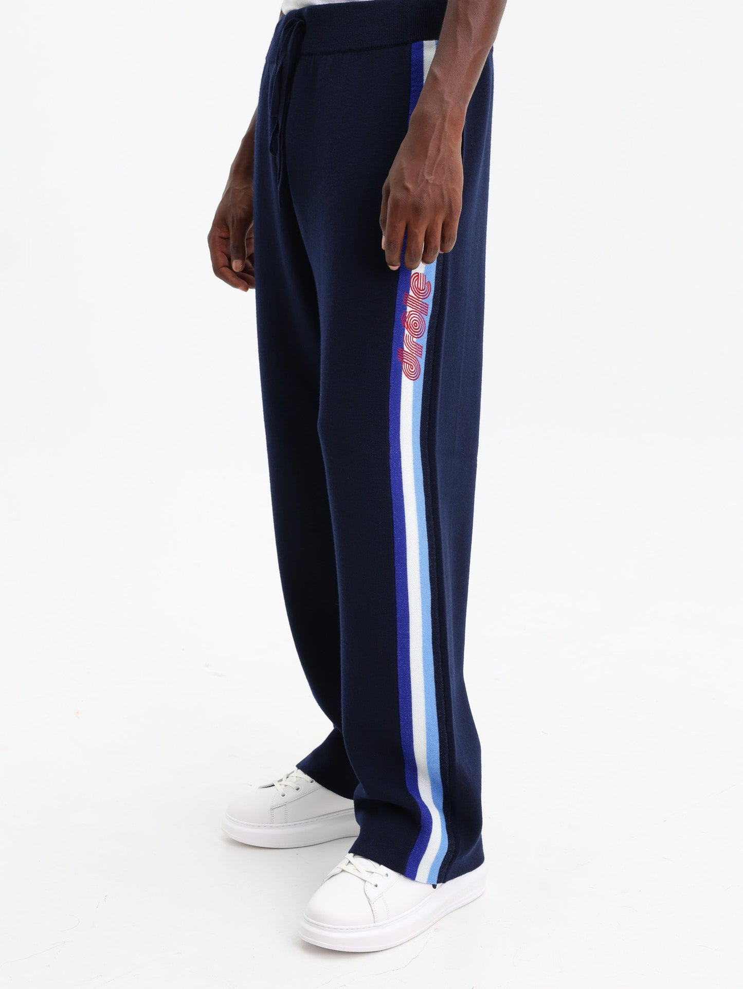 Drole Sweatpants Le Pantalon Maille Drole Navy