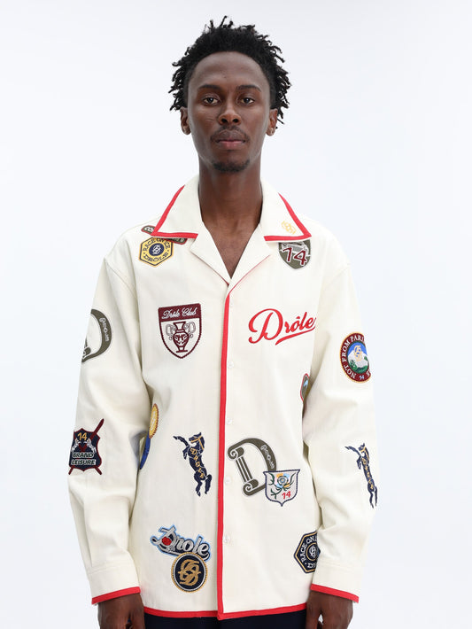 Drole Jacket La Chemise Racing Off White