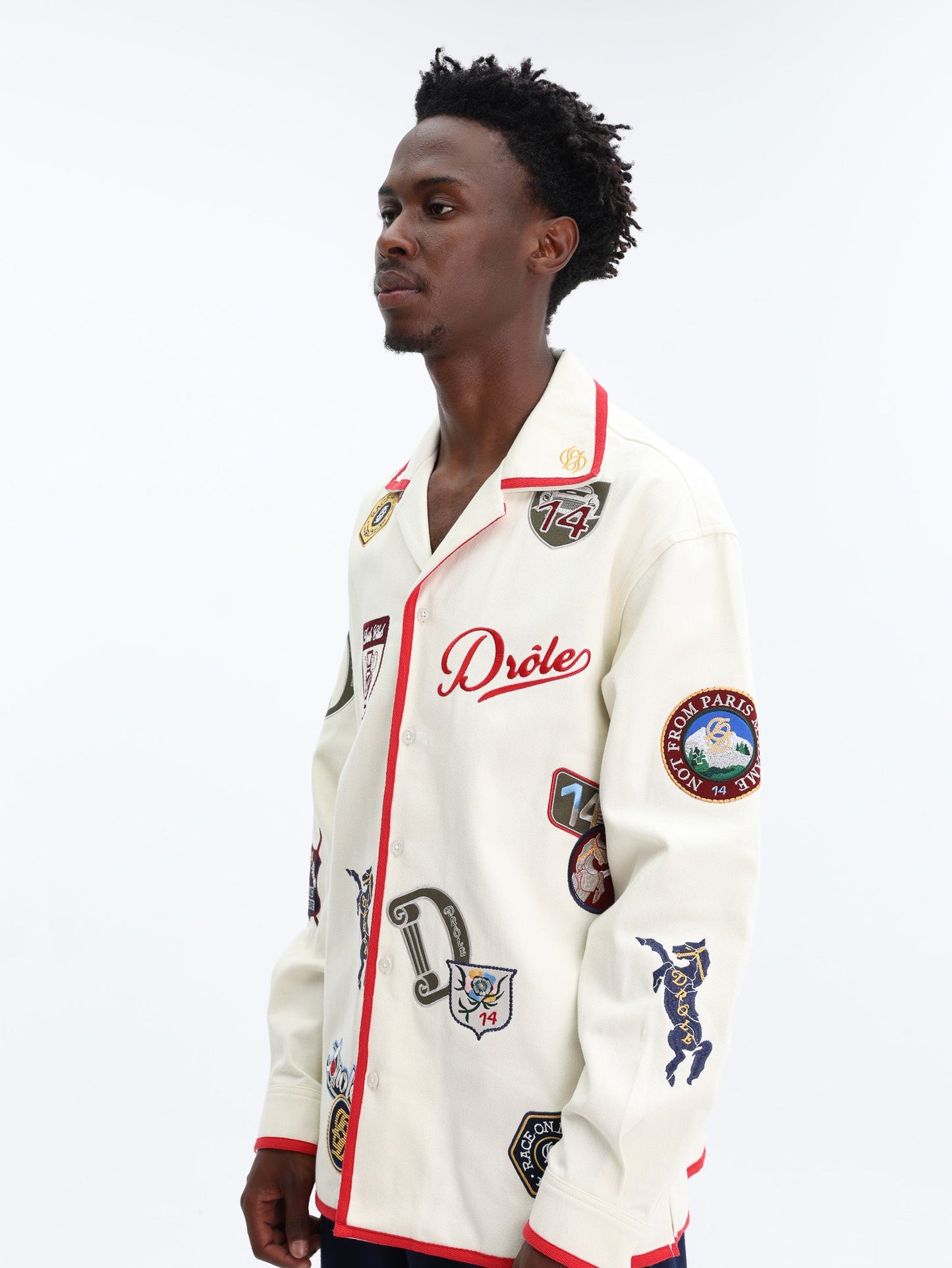 Drole Jacket La Chemise Racing Off White