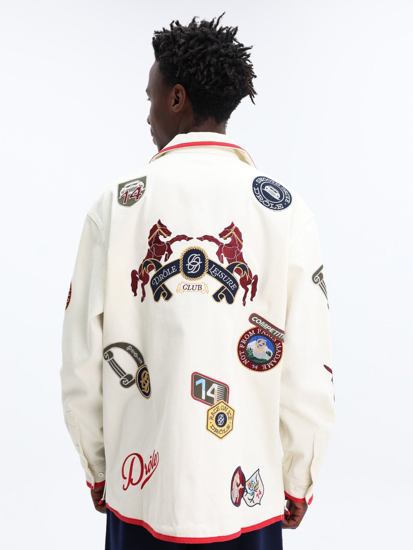 Drole Jacket La Chemise Racing Off White