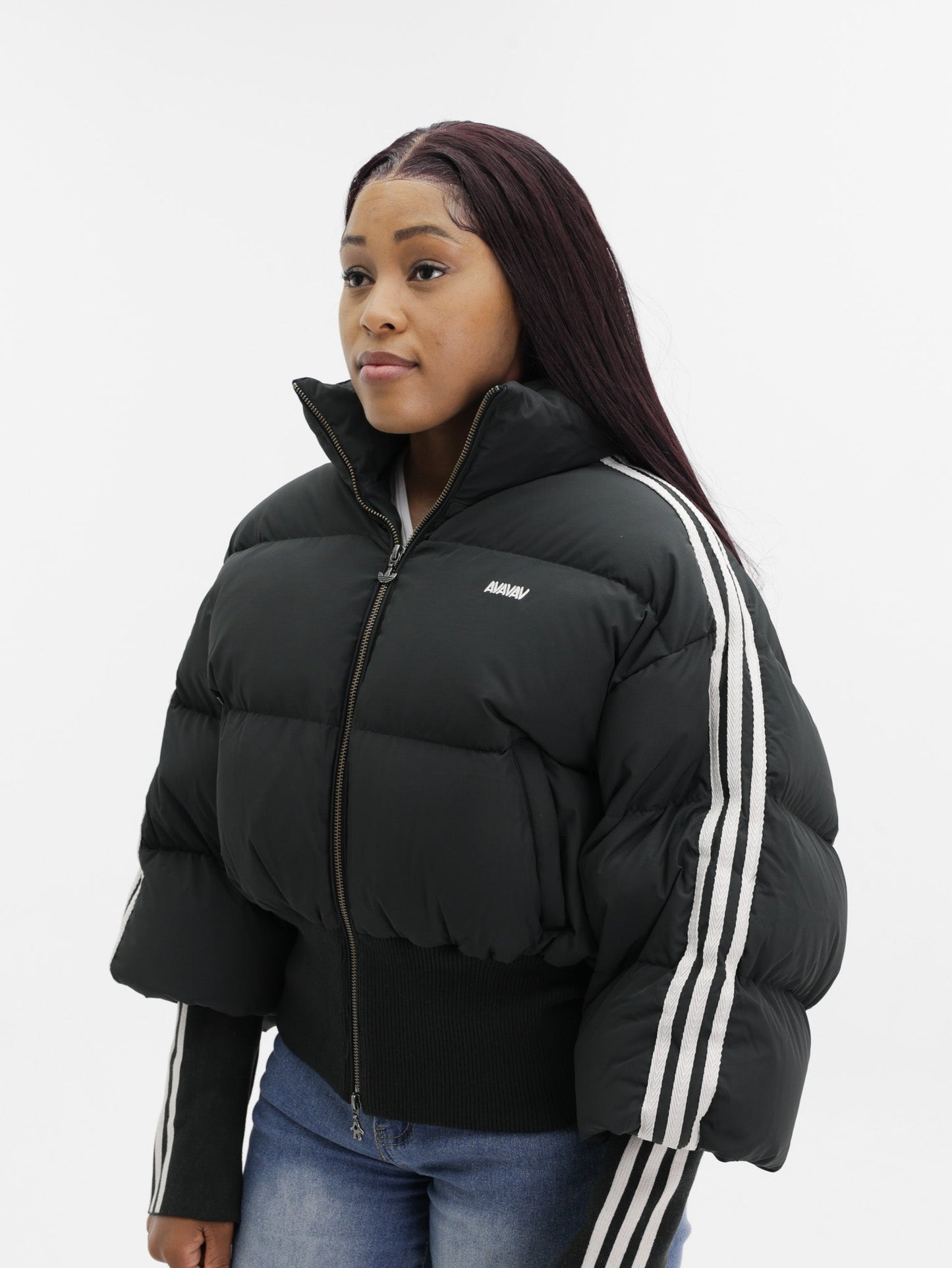 Y-3 Jacket Av Baby Puffer Black